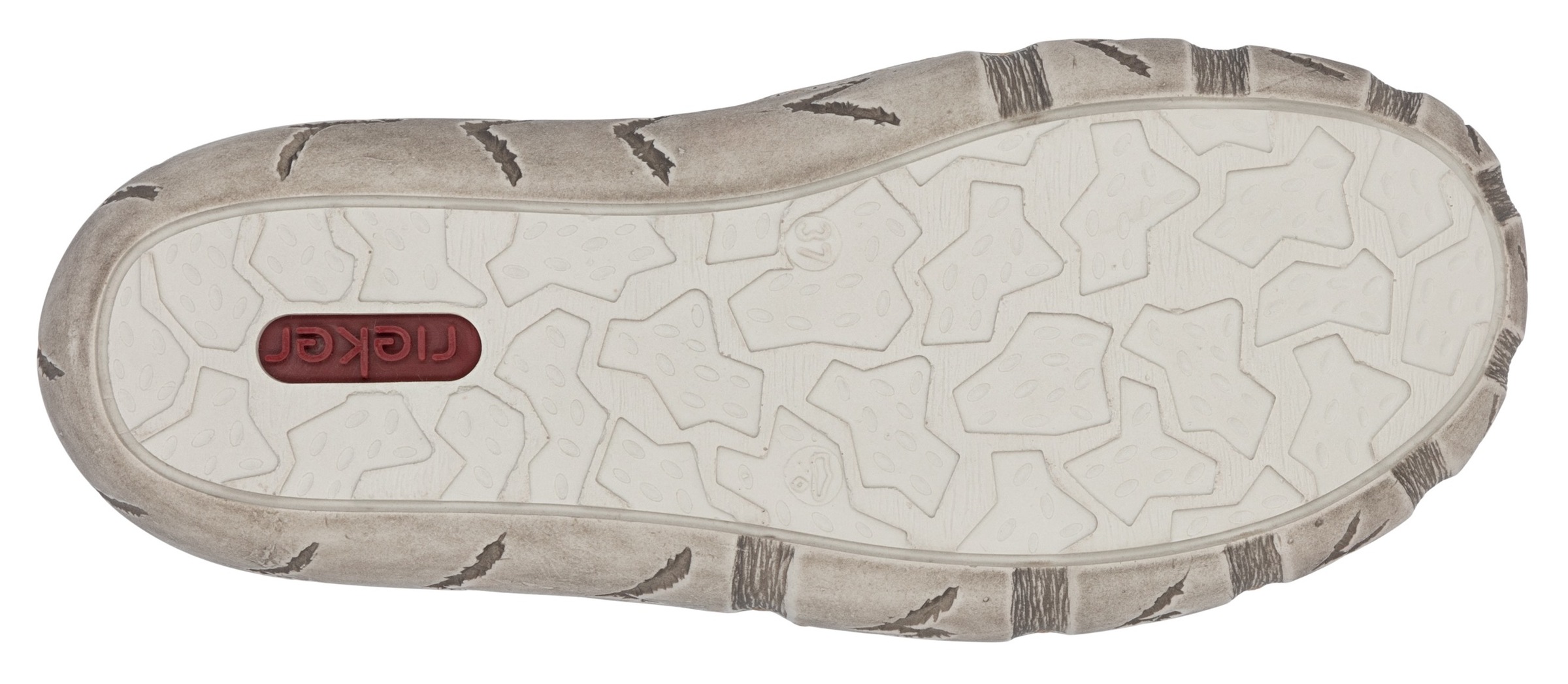 Rieker Slip-On Sneaker Red/Beige 39 3