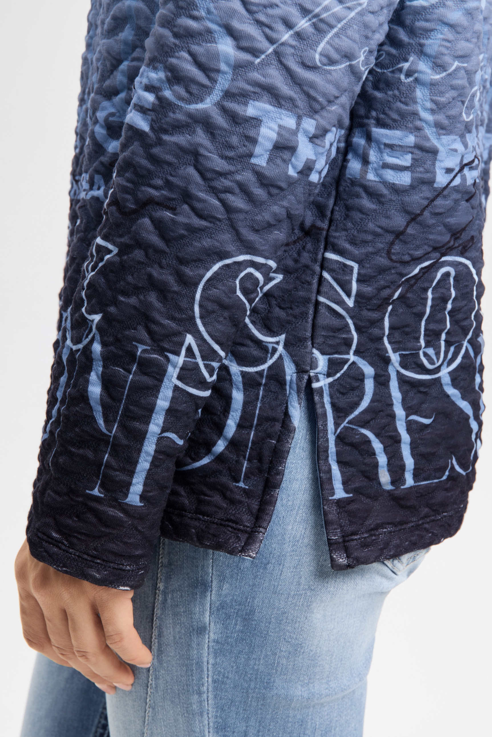 SOCCX Sweater , mit Seitenschlitze
