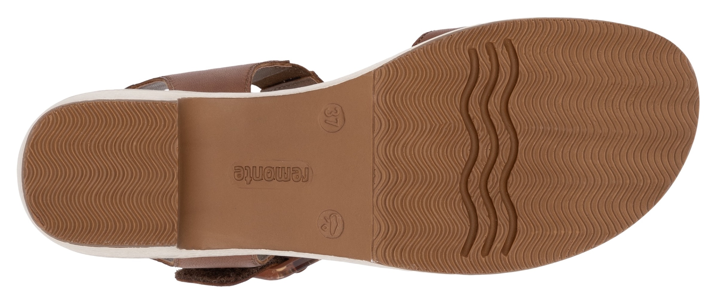 Remonte Sandalette, Blockabsatz, Sommerschuh, Sandale mit Klettverschlüssen