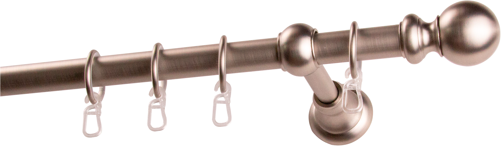GARESA Gardinenstange "ANDREA" Ø 20 mm 1 läufig-läufig Wunschmaßlänge Vorha günstig online kaufen