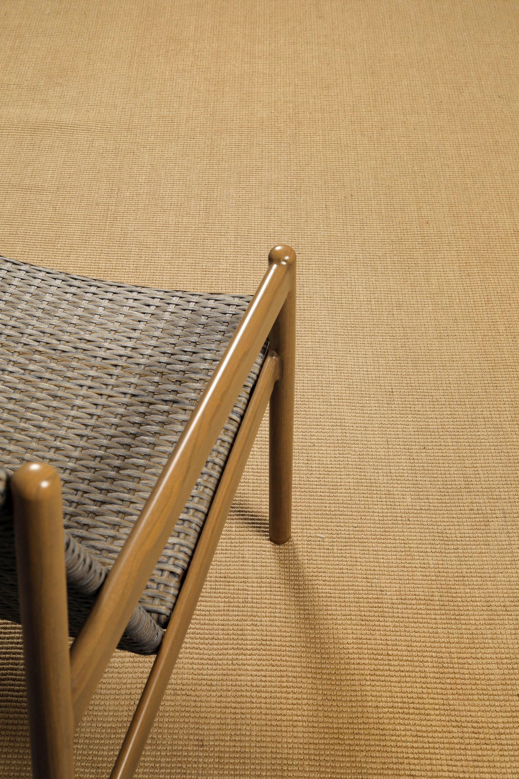 my home Teppich »Liora«, rund, 5 mm Höhe, Flachgewebe, Jute in Sisal Optik, Esszimmer, Flur, uni farben