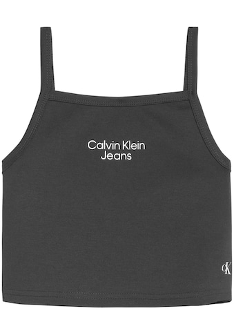 Calvin Klein Jeans Trägertop »STACKED LOGO PUNTO STRAP TOP« kaufen