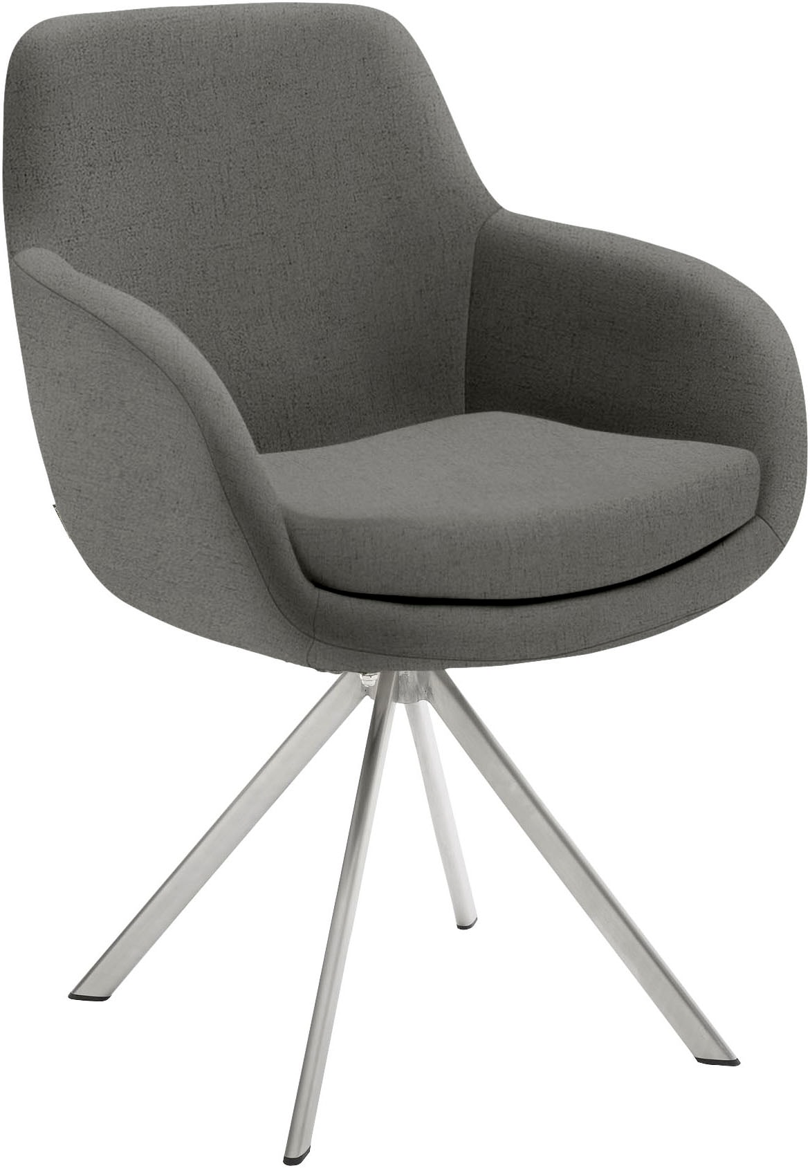 Musterring Esszimmerstuhl "Tavia" (Set) 2 Stk. Flachgewebe Stativgestell Ed günstig online kaufen