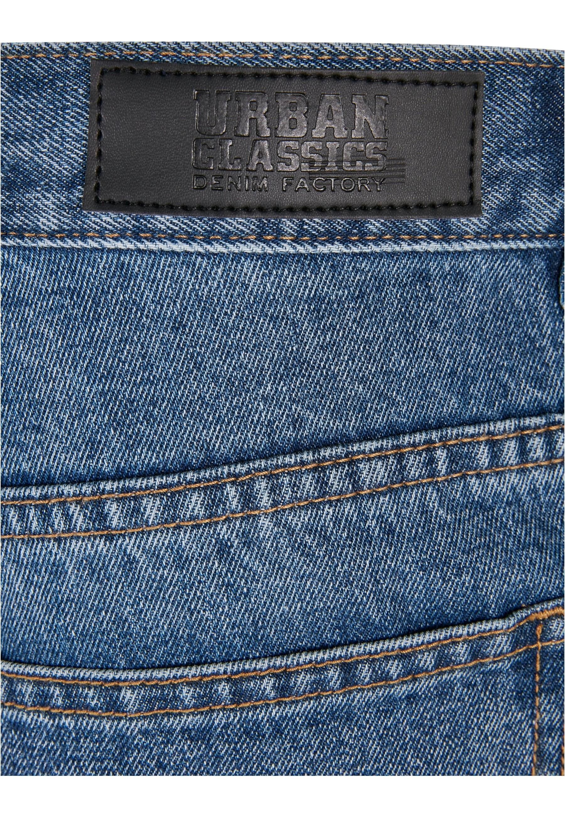 URBAN CLASSICS Bequeme Jeans »Urban Classics Herren Straight Slit Jeans«, (1 tlg.)