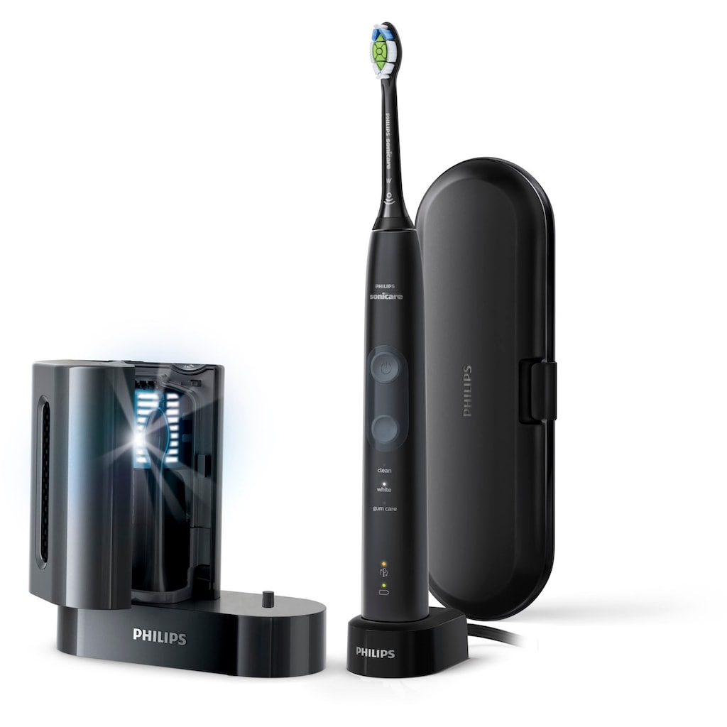 Philips Sonicare Elektrische Zahnbürste »ProtectiveClean 5100 HX6850/57«, 1 St. Aufsteckbürsten