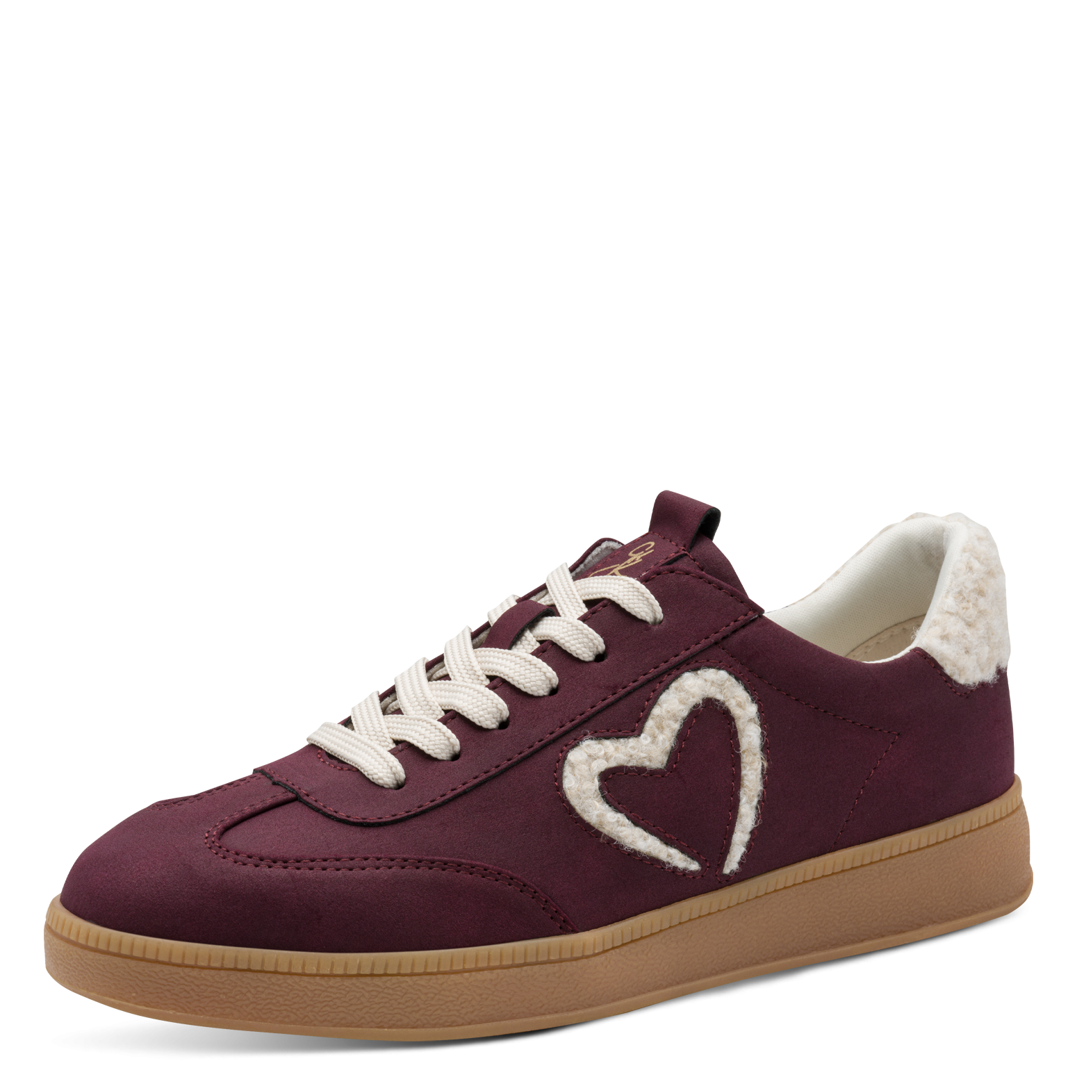 MARCO TOZZI by GMK Plateausneaker, Freizeitschuh, Halbschuh, Schnürschuh mit Plüsch-Details
