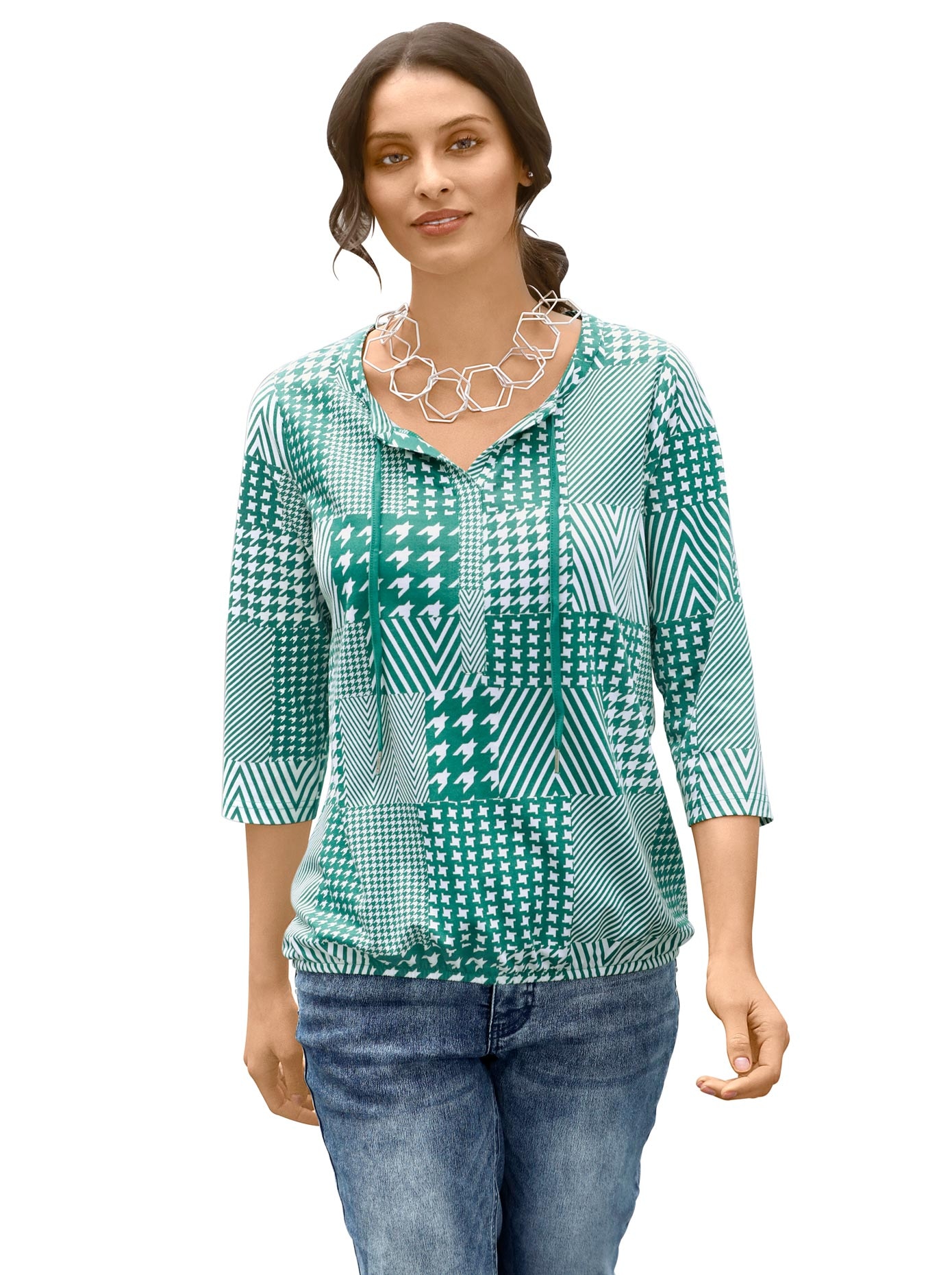 Inspirationen Print-Shirt »Druck-Shirt« (1 tlg.)