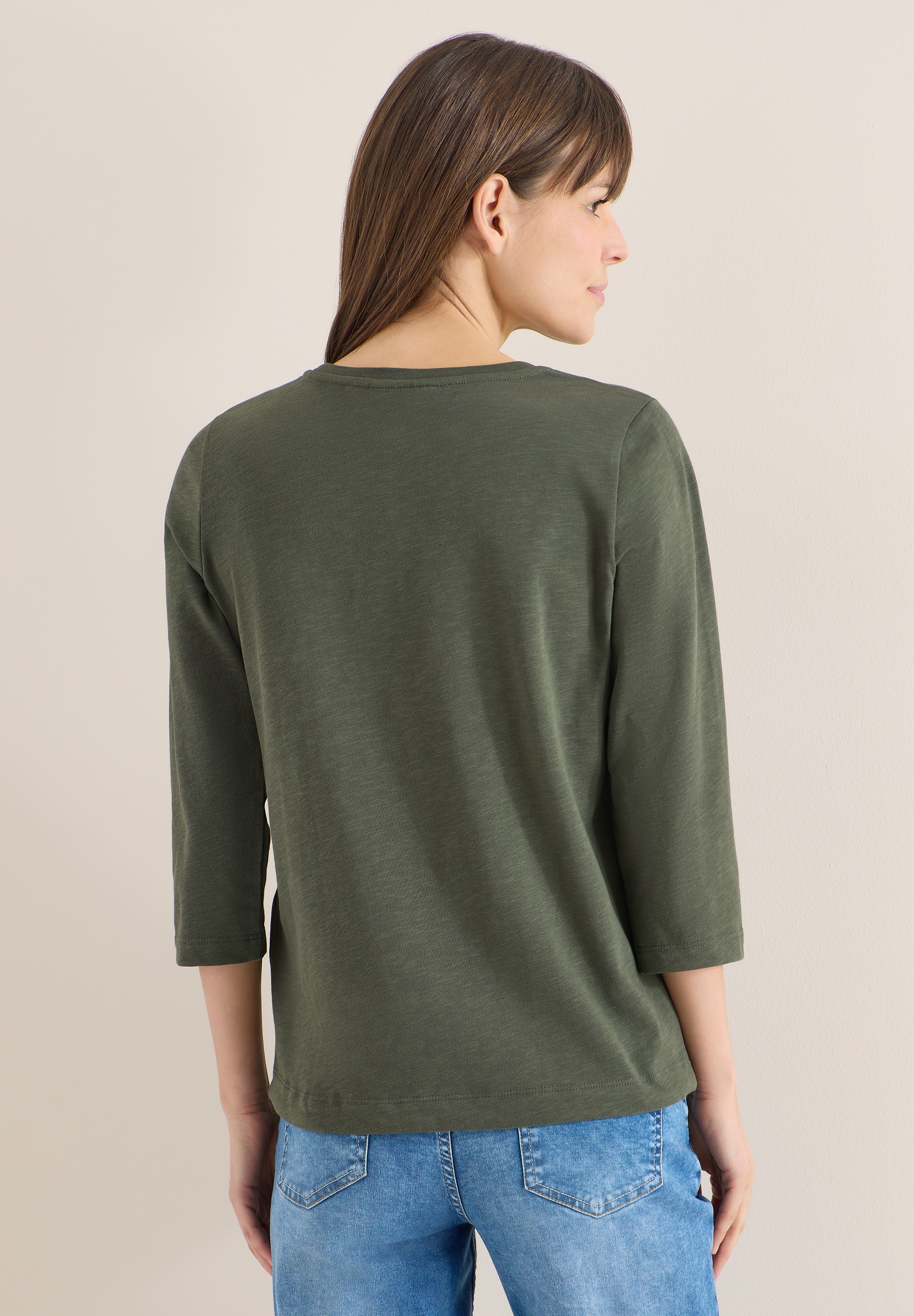 Cecil 3/4-Arm-Shirt mit 3/4 Ärmeln