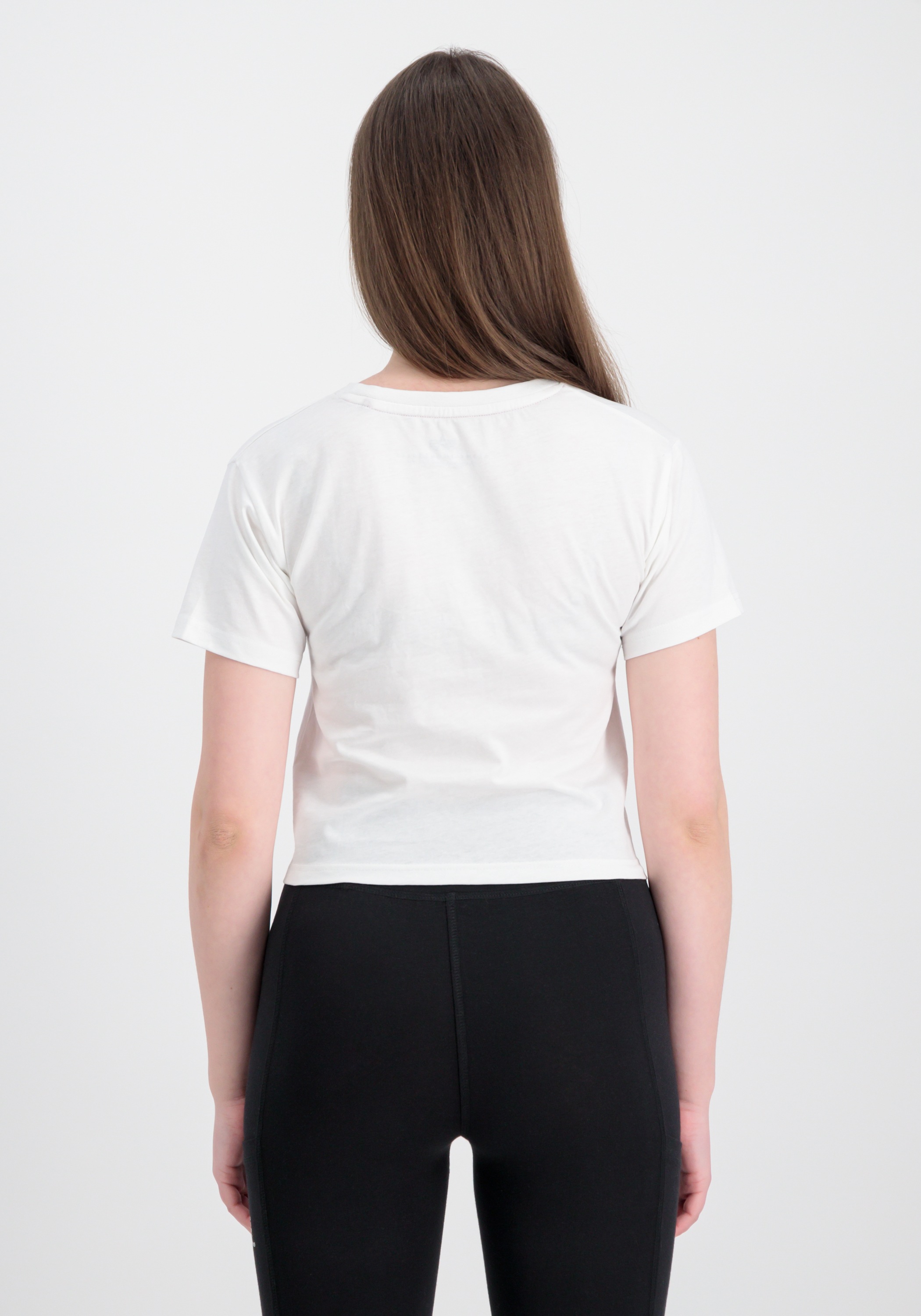 Alpha Industries Muscleshirt »Alpha Industries Women - T-Shirts Knotted Crop T-Shirt Women«