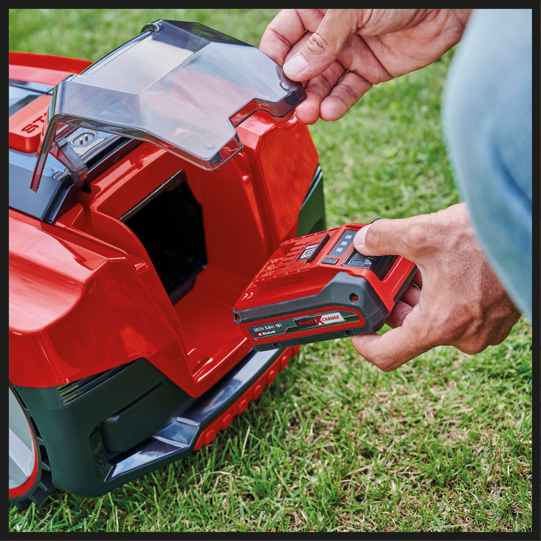 Einhell Rasenmähroboter »»FREELEXO SMART 750««, (8 St.), Inkl. Akku und Ladegerät