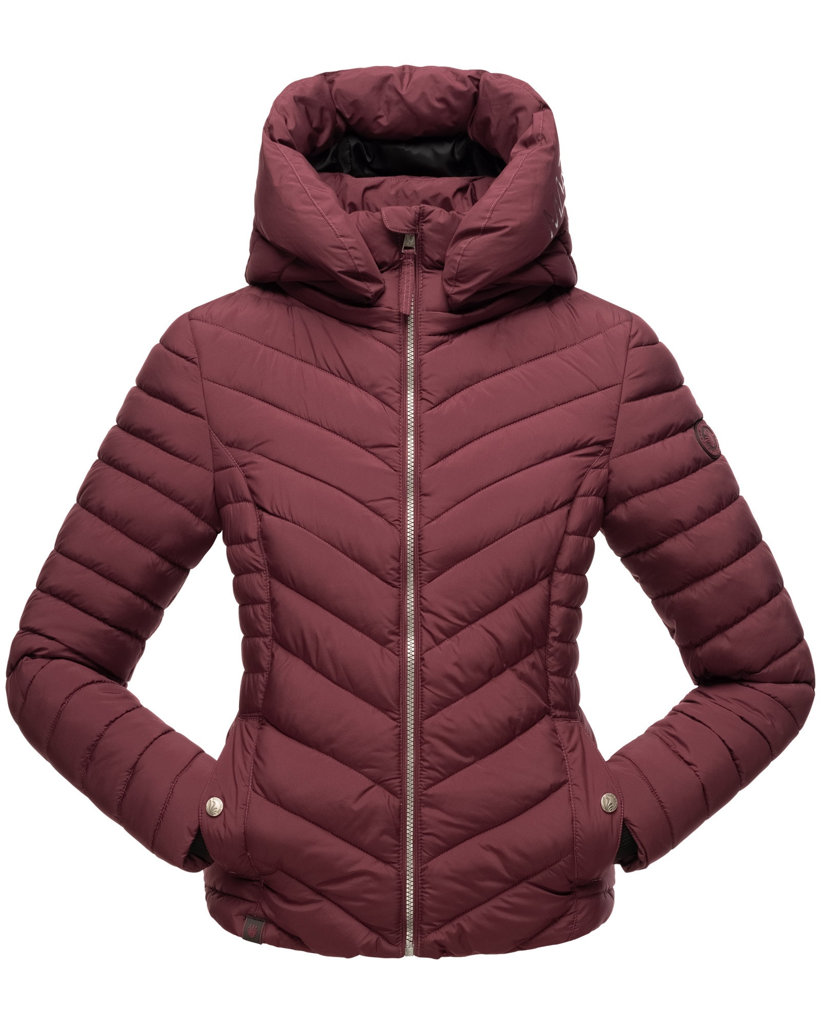 Marikoo Steppjacke »Kagomee«, mit großer Kapuze