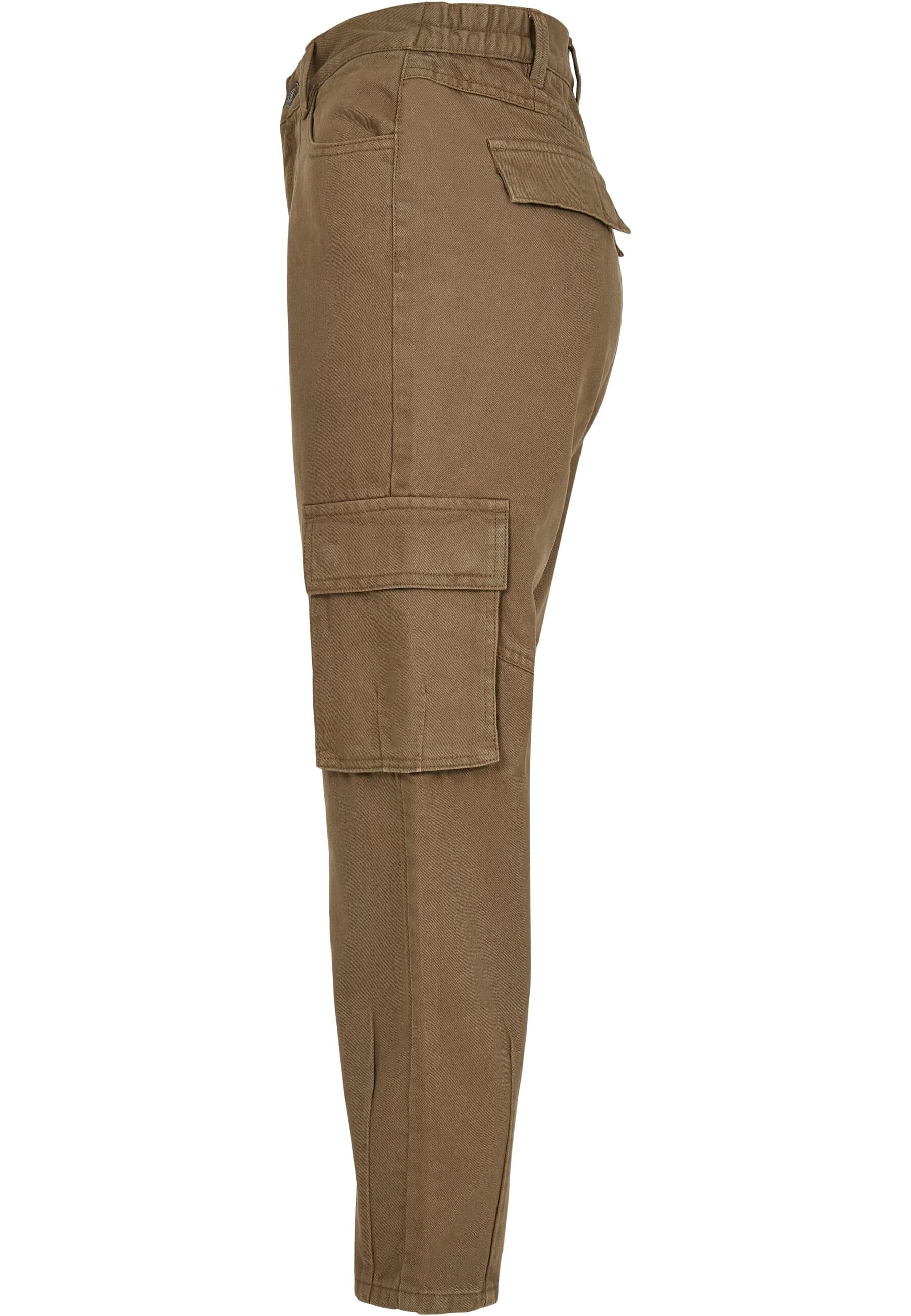 URBAN CLASSICS Cargohose »Urban Classics Damen Ladies Ballon Fit Cargo Twill Pants«, (1 tlg.)