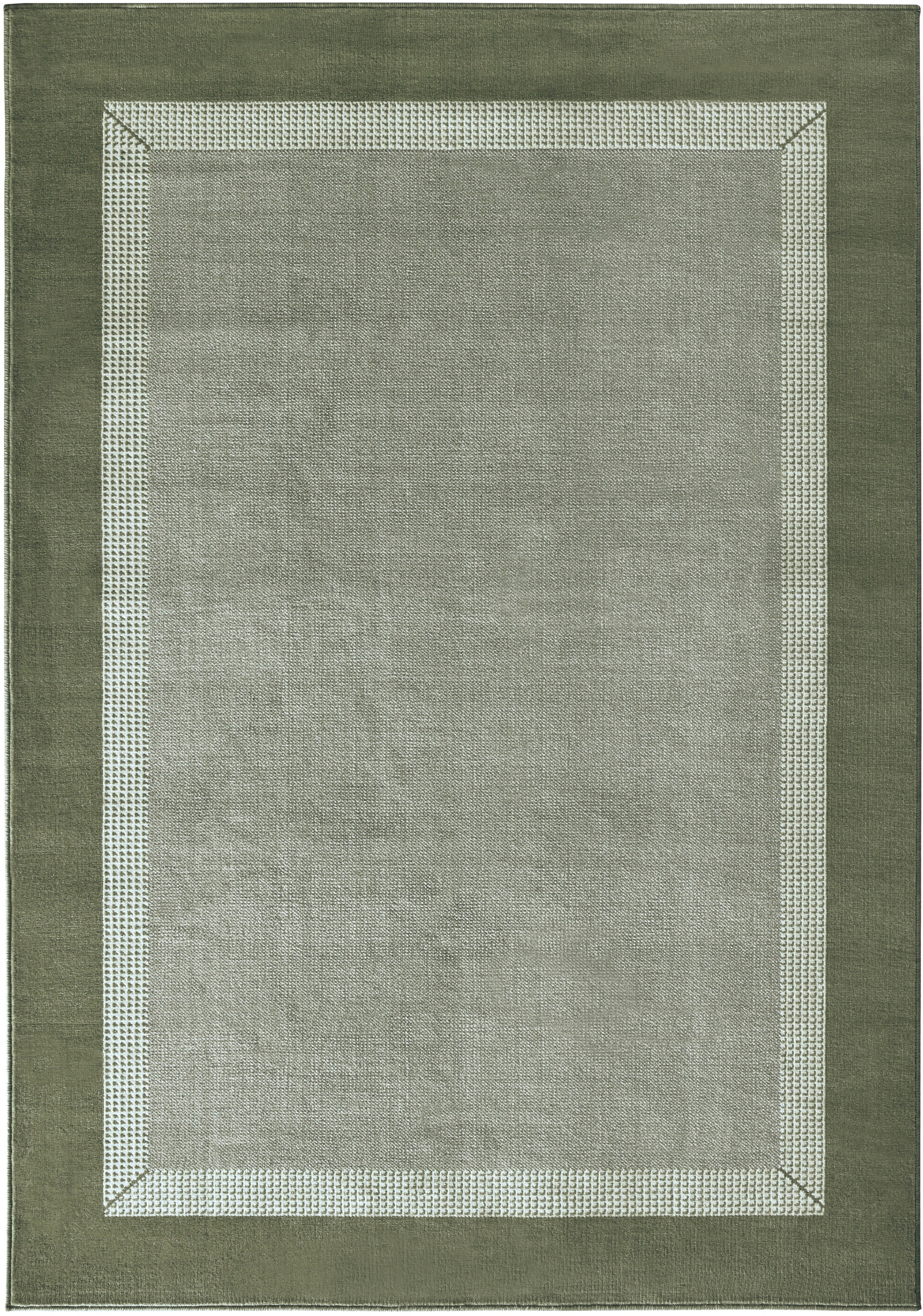 Teppich HANSE HOME "Band", grün, B:120cm H:9mm L:170cm, Kunstfaser, Teppiche, Teppich, Kurzflor, weich, Läufer Größen, Wohnzimmer, Schlafzimmer, Esszimmer 2