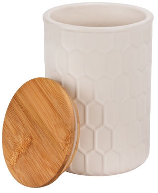 Vorratsdose »Maya«, (1 tlg.), FSC, Vorratsdose aus Keramik mit Bambus-Deckel