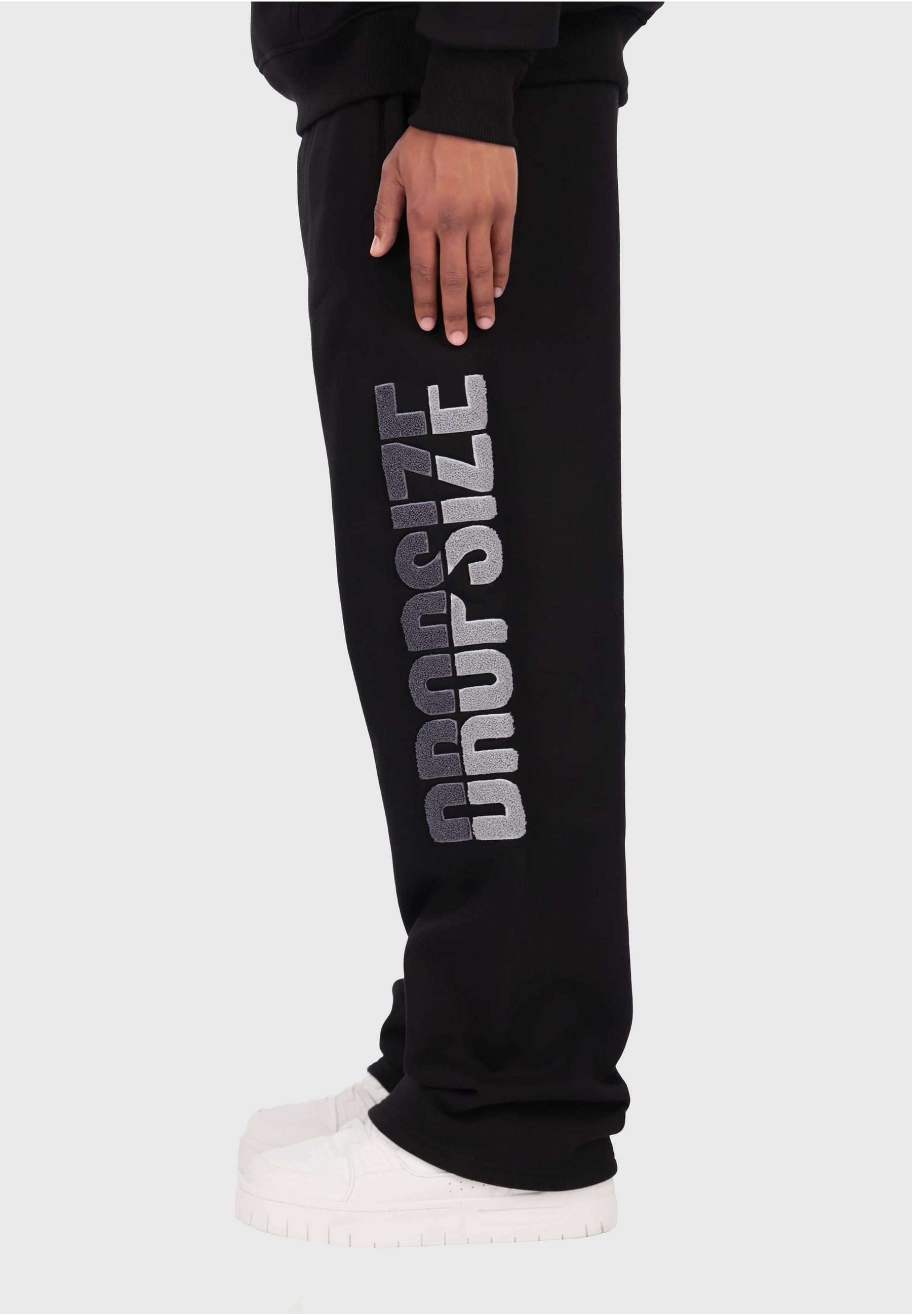 Dropsize Jogginghose »Dropsize SPLIT FROTTEE EMBO SWEATPANT«, (1 tlg.)