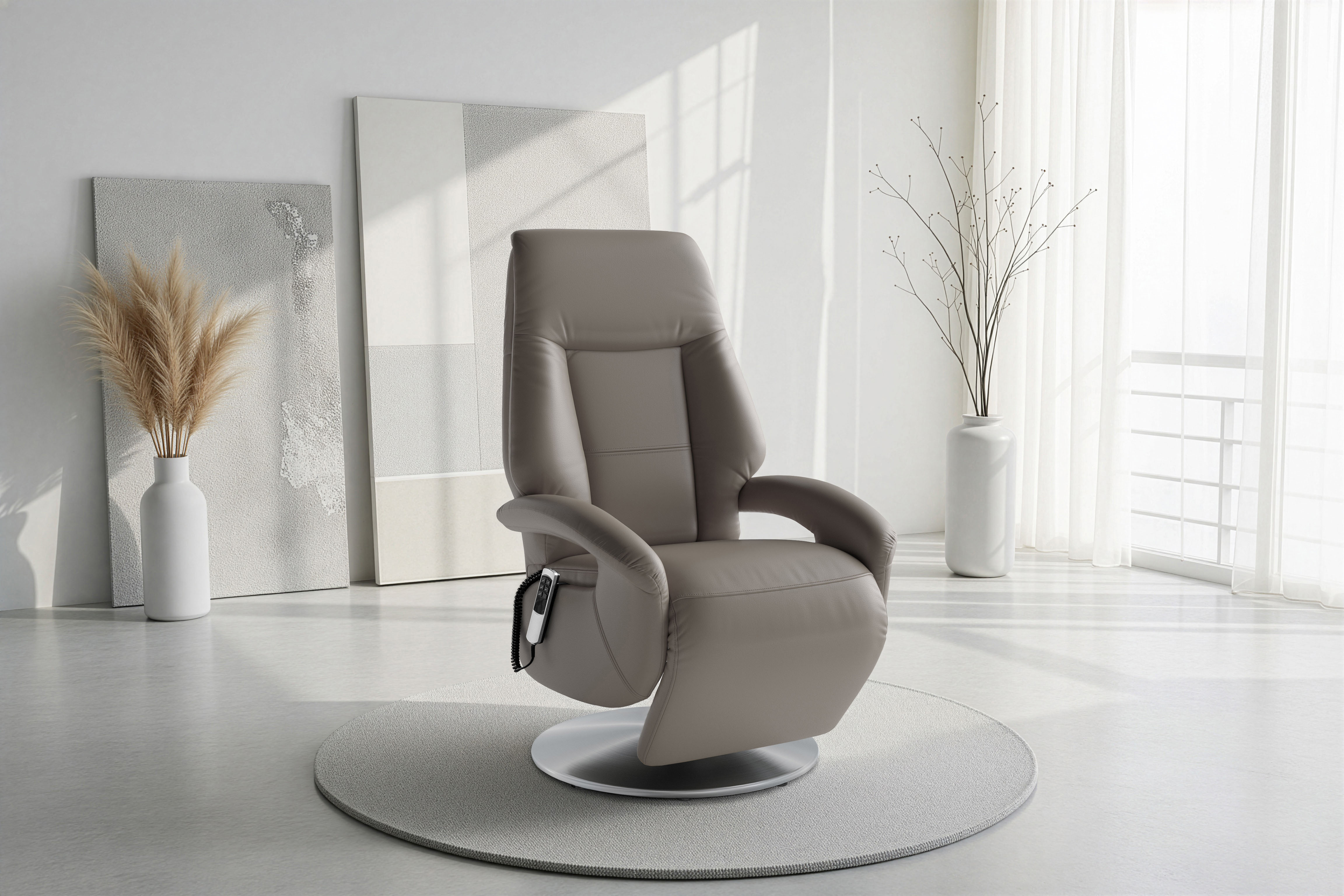 sit&more TV-Sessel "Enjoy" in Grösse S, oder M, oder L, wahlweise mit Motor und Aufstehhilfe