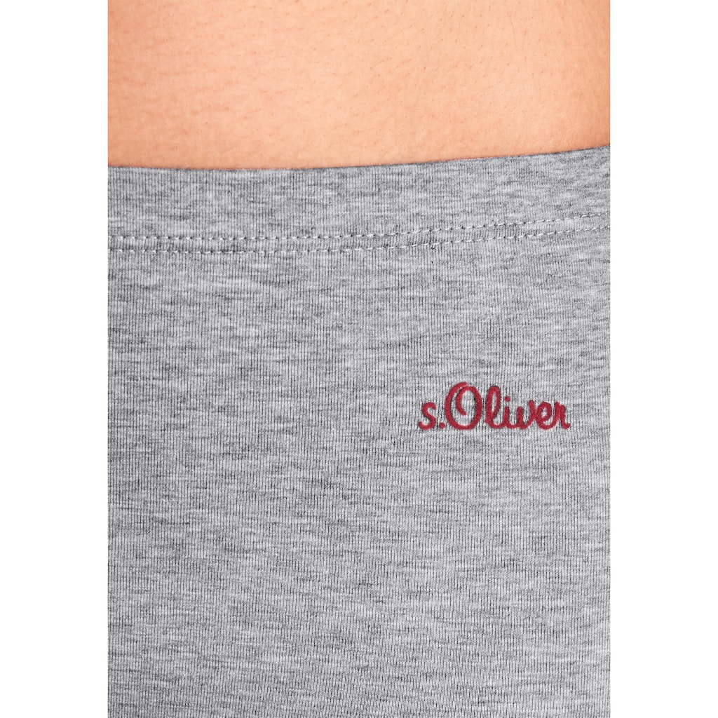 s.Oliver Panty, (Packung, 3 St.)