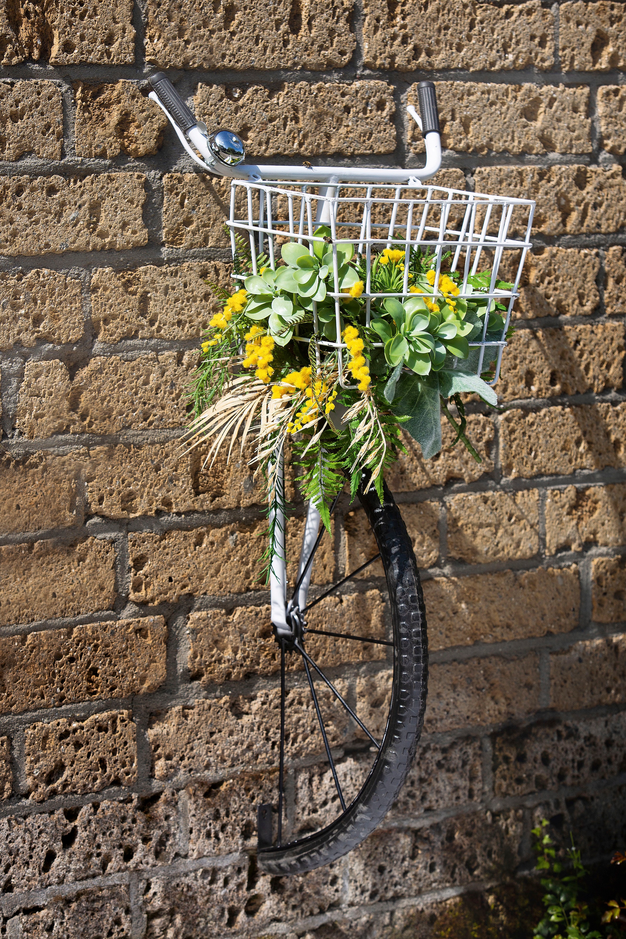 Wanddekoobjekt »Wandobjekt weißes Fahrrad«, (1 St.)