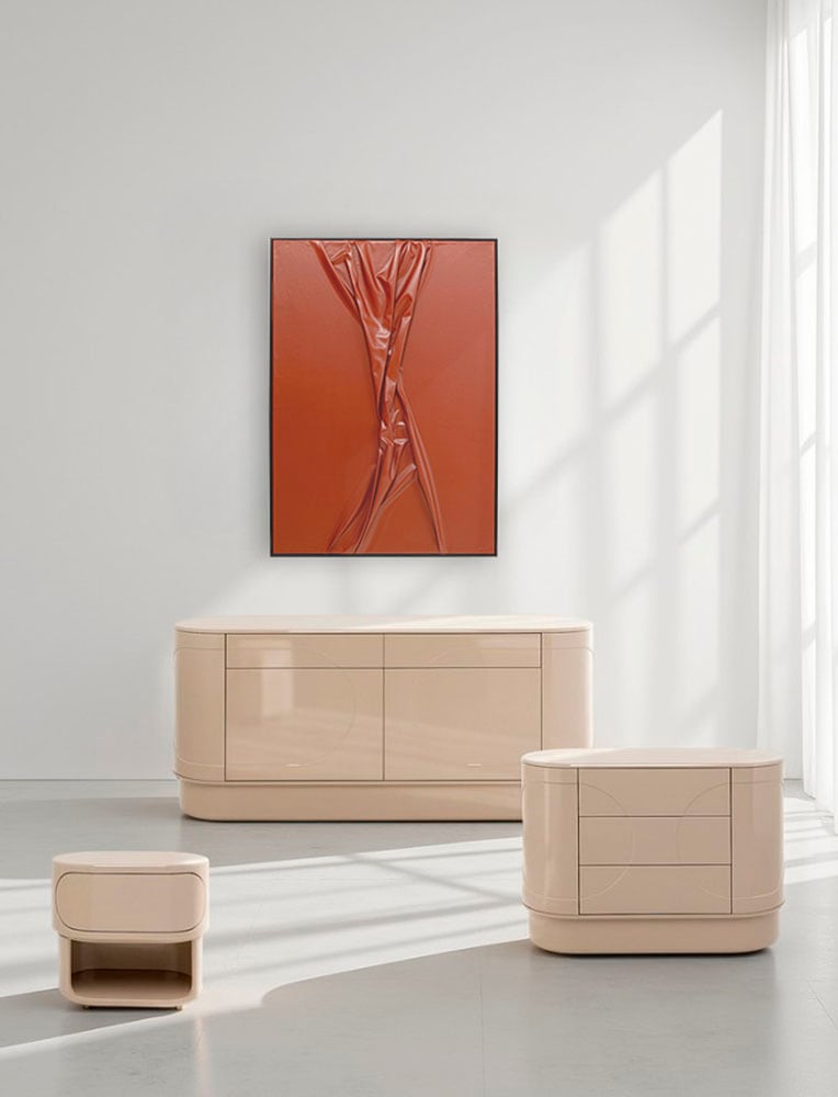Kare Design Bild mit Rahmen »Gerahmtes Bild Crincle 100x140cm« 1,  verschiedene Motive