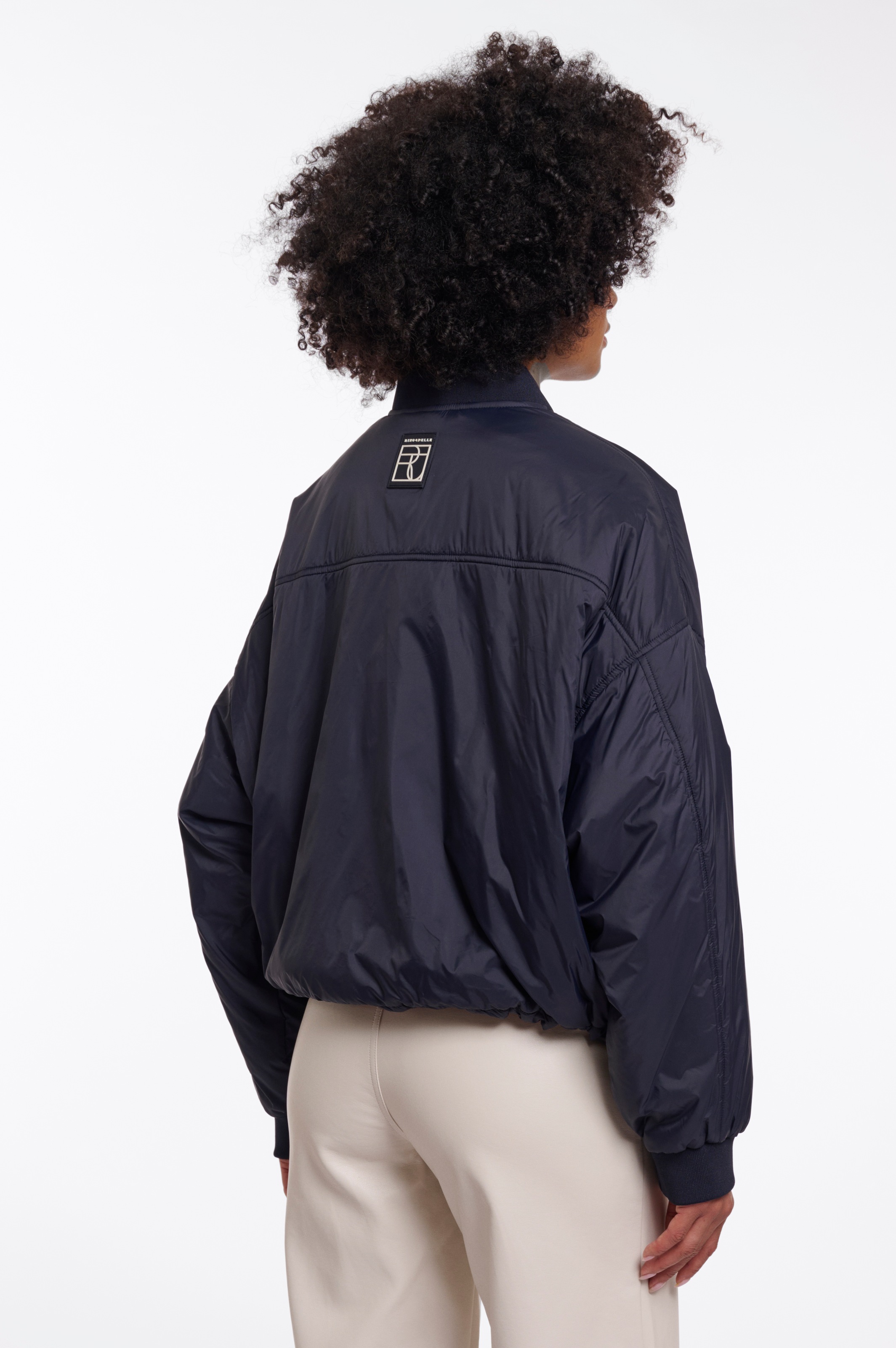 Rino & Pelle Bomberjacke "HIRA" ohne Kapuze kurz, mit Stehkragen und Reißve günstig online kaufen