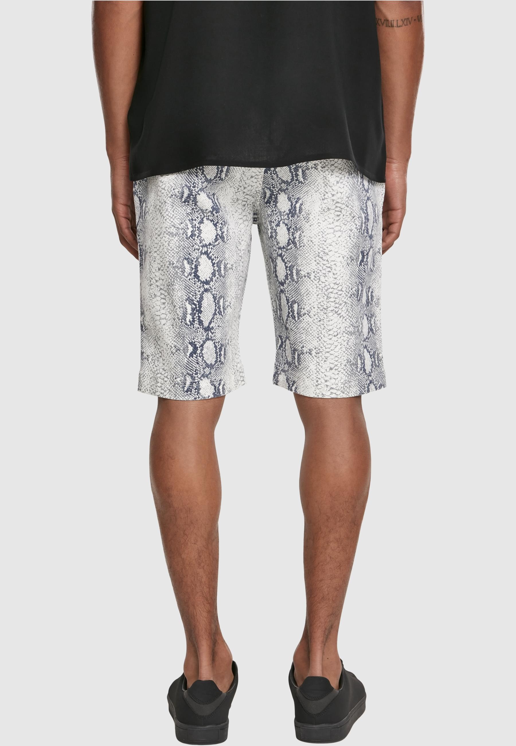 URBAN CLASSICS Stoffhose »Urban Classics Herren AOP Stretch Shorts«, (1 tlg.)