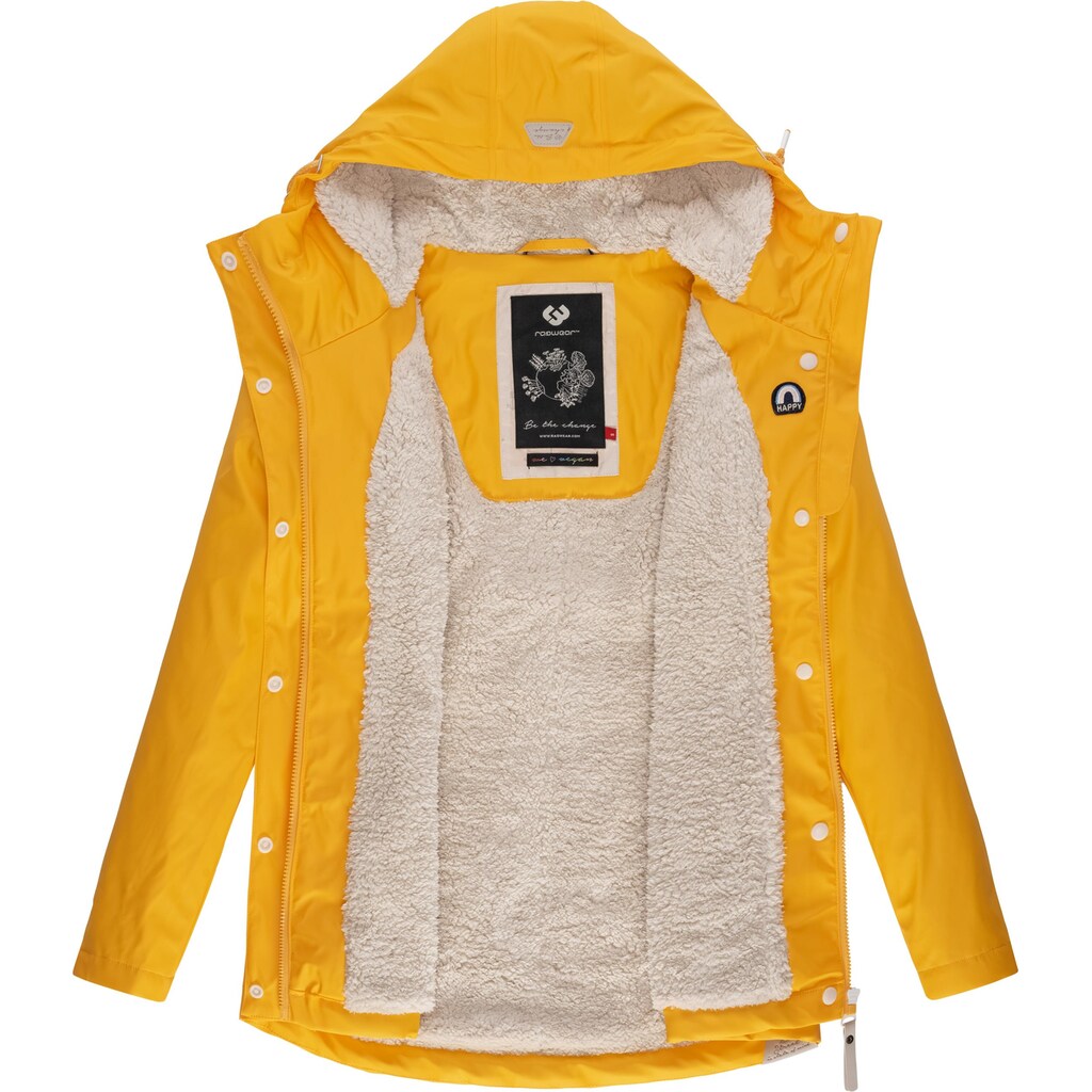 Ragwear Regenjacke »Marge II Intl.«, mit Kapuze