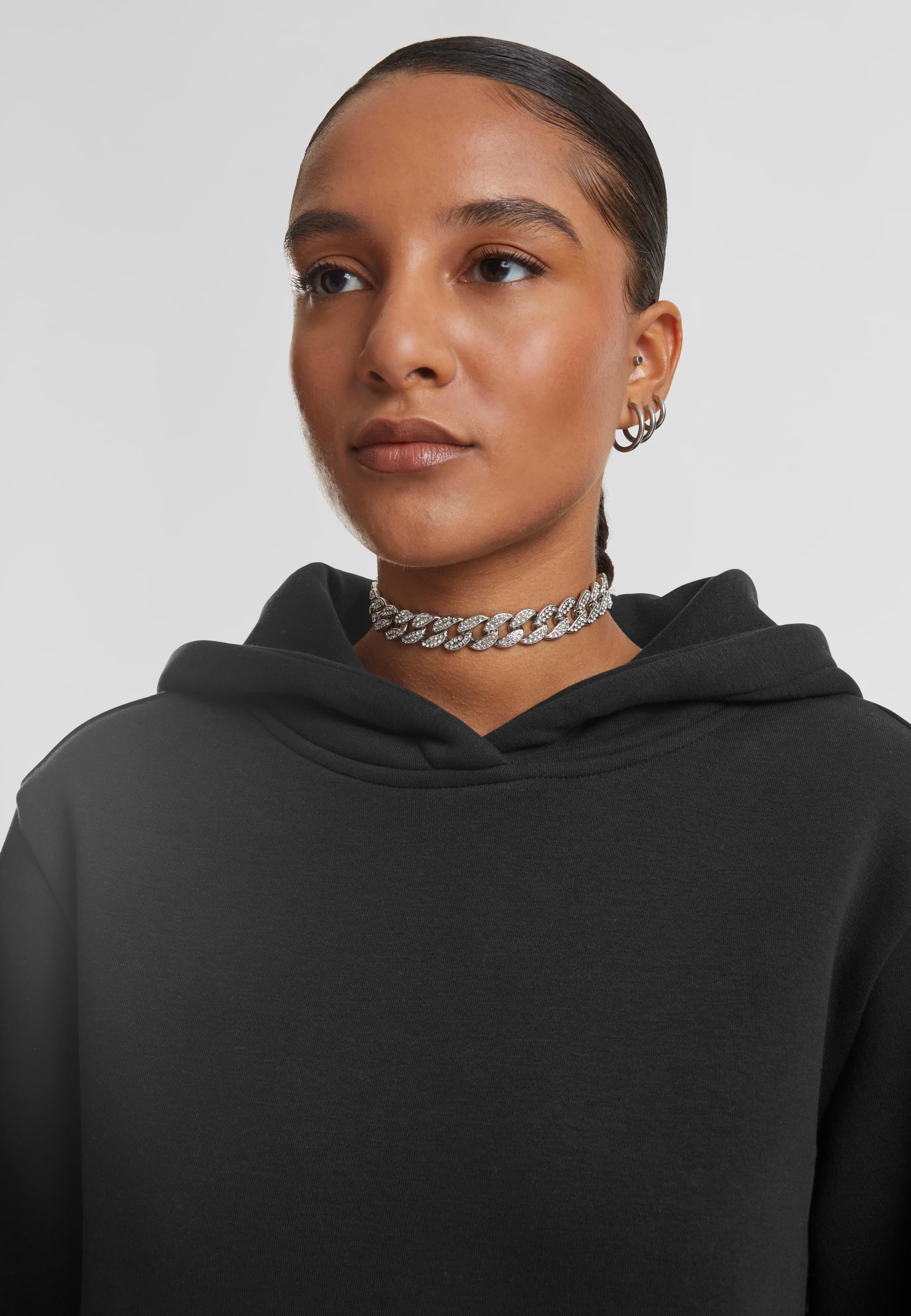 URBAN CLASSICS Kapuzenpullover »Urban Classics Ladies Fluffy Hoody«, (1 tlg.)