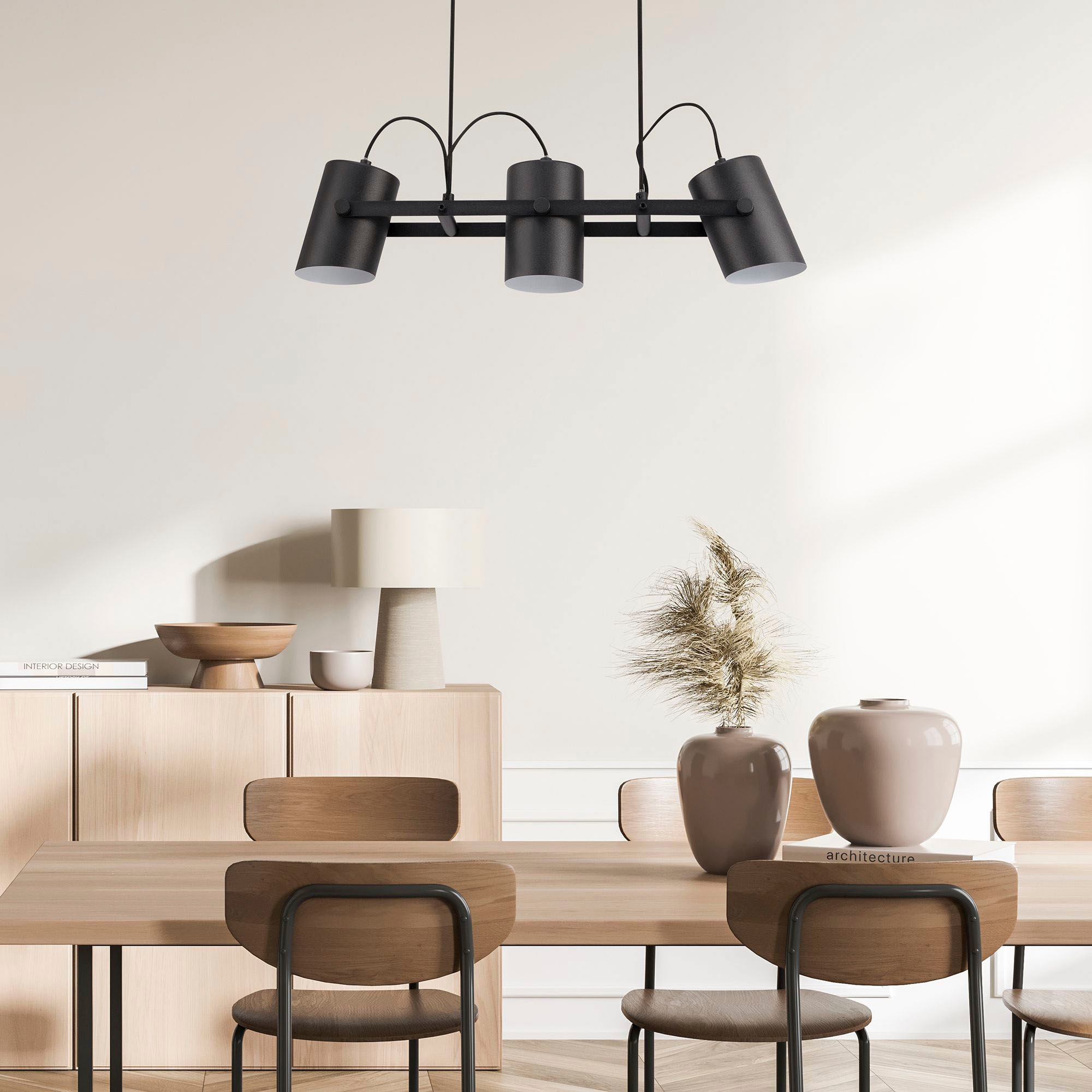 Paco Home Pendelleuchte »KARL« E27 mit kompatiblen Dimmer und Leuchtmittel