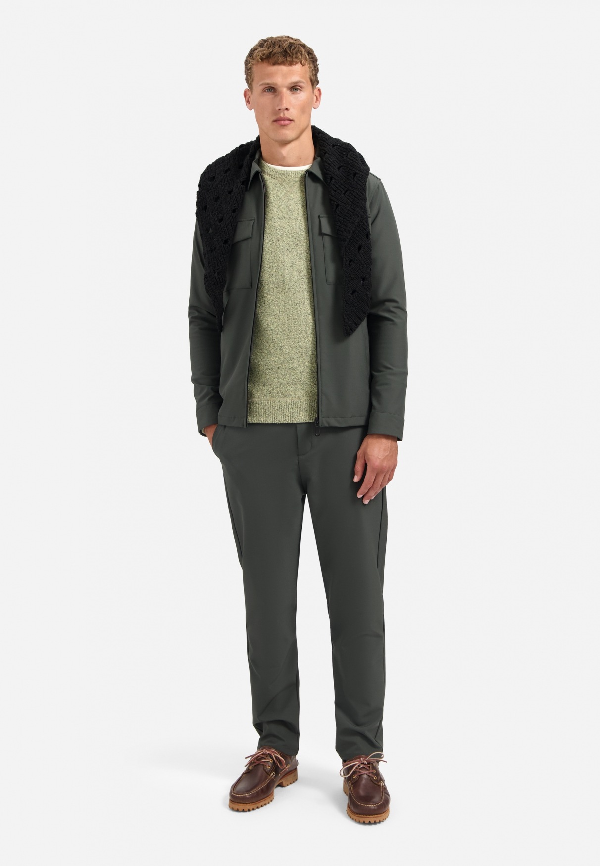 Thumbnail - NO EXCESS Langarmhemd "No Excess Sedoc-Reise-Overshirt"