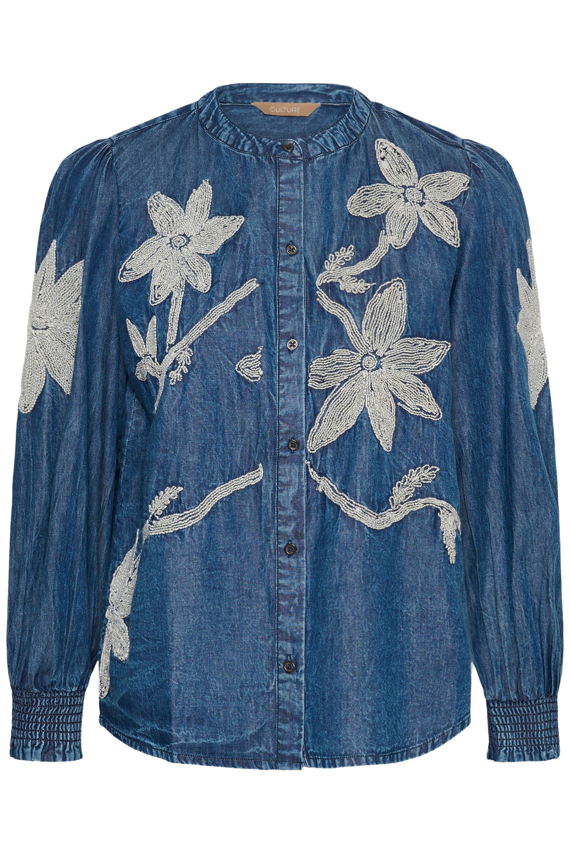 Culture Langarmbluse "Damen Bluse langarm CUchatarina"