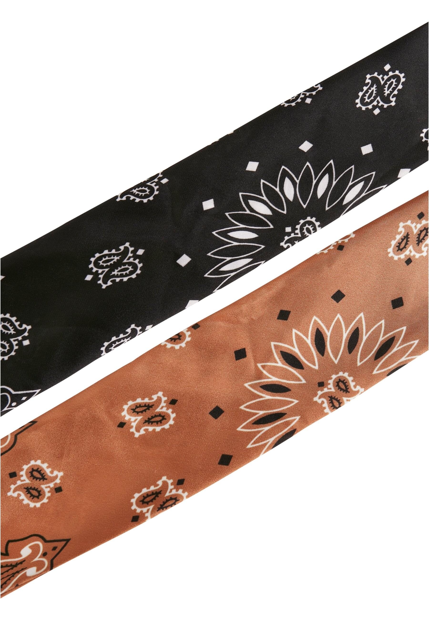 URBAN CLASSICS Loop »Urban Classics Unisex Satin Bandana 2-Pack«