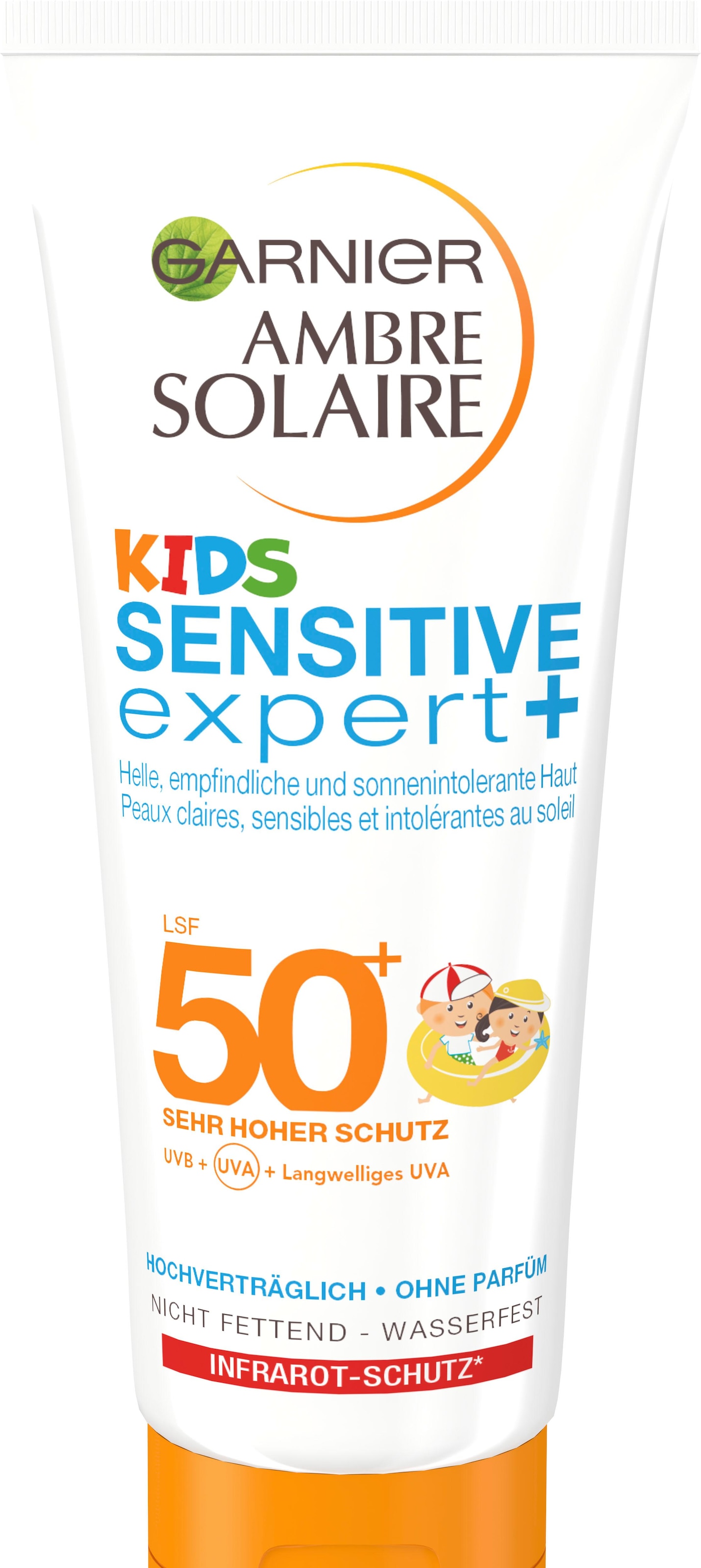 LSF Sonnenschutzcreme 50+« Solaire Expert GARNIER »Ambre BAUR Kids Friday Black Sensitive |