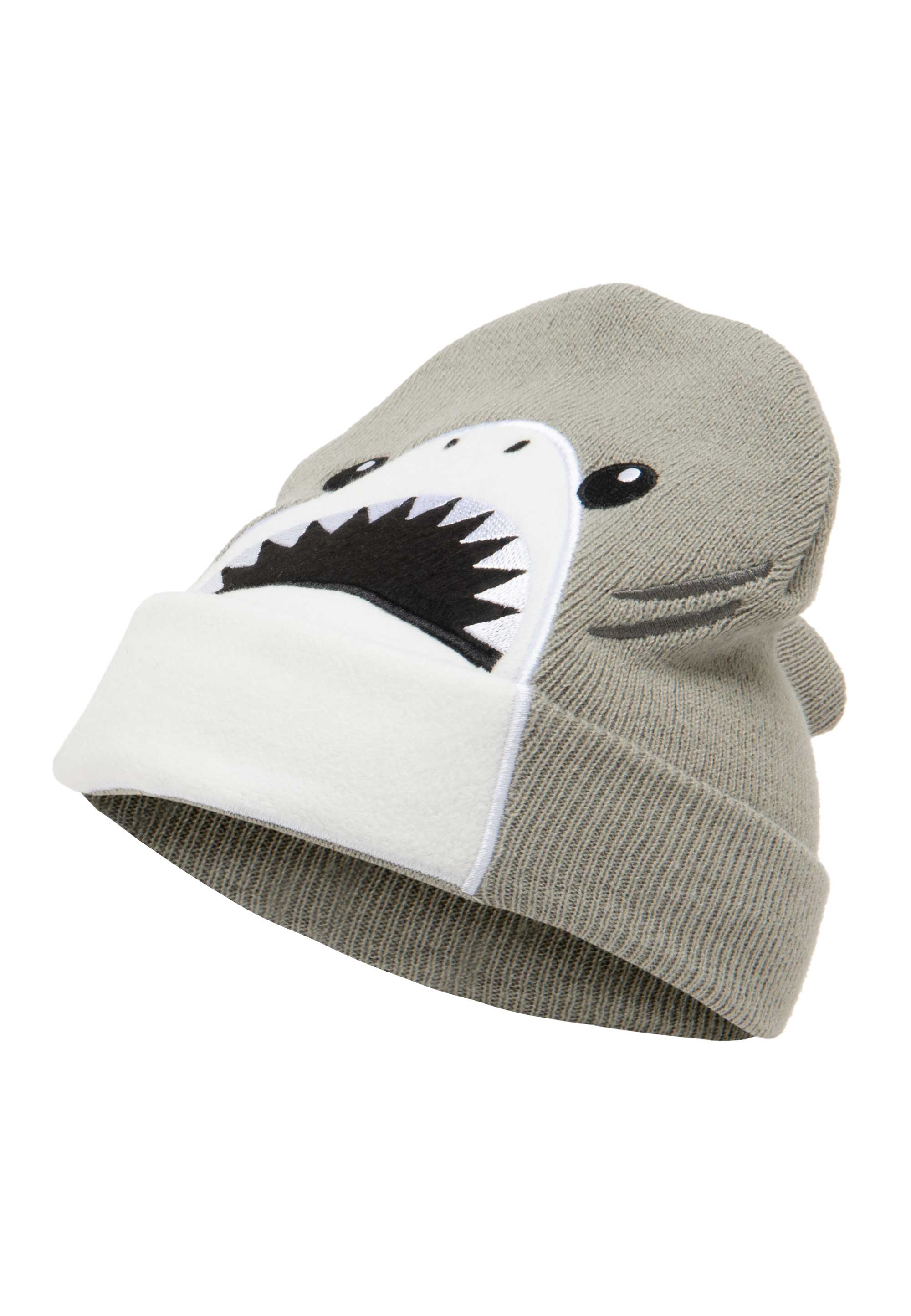 koaa Beanie "Harald der Hai - Mascot" 1 Stk. mit detailreicher Stickerei