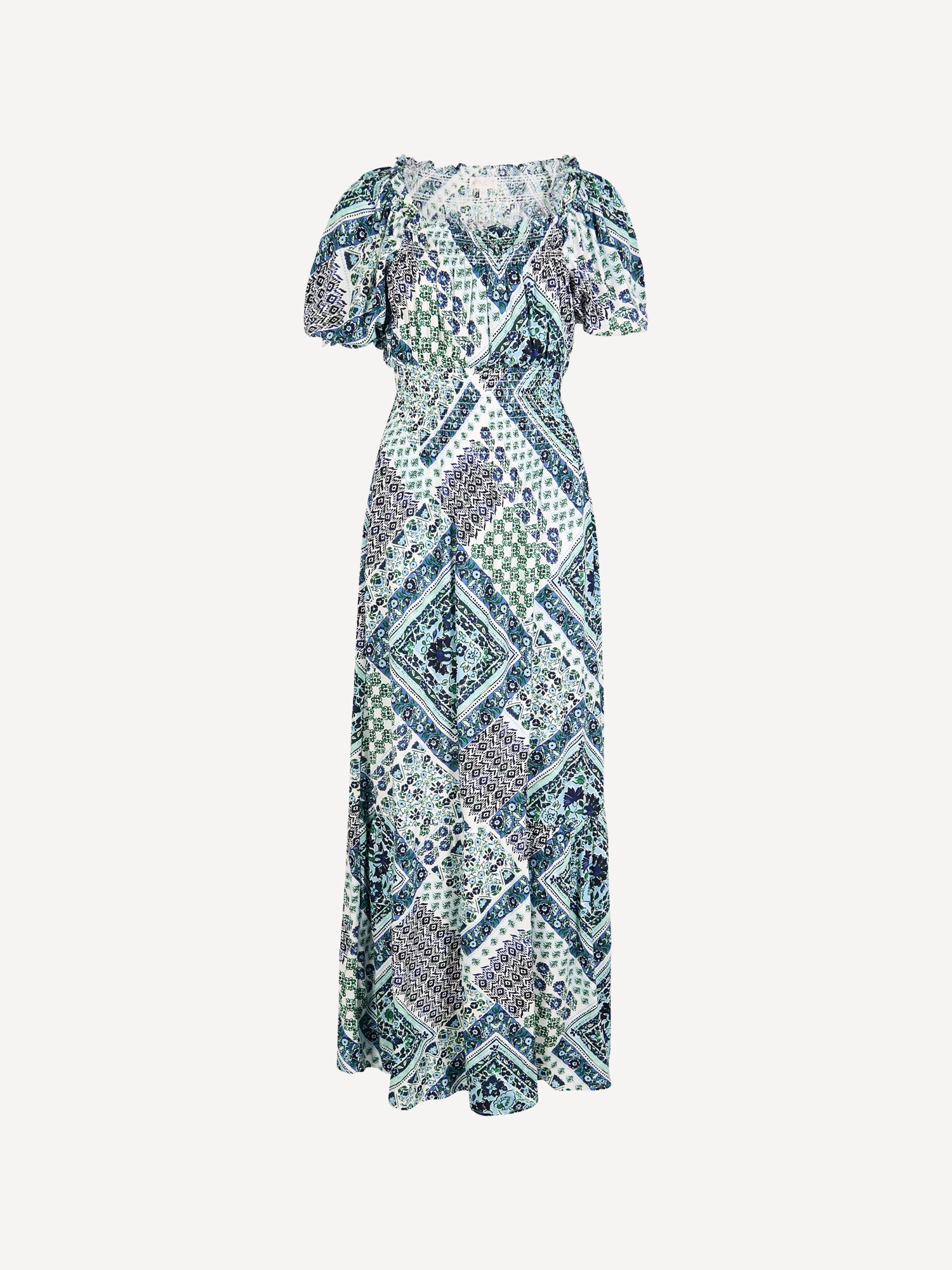 Apricot Maxikleid »Maxikleid im Boho Stil« mit Folk-Print