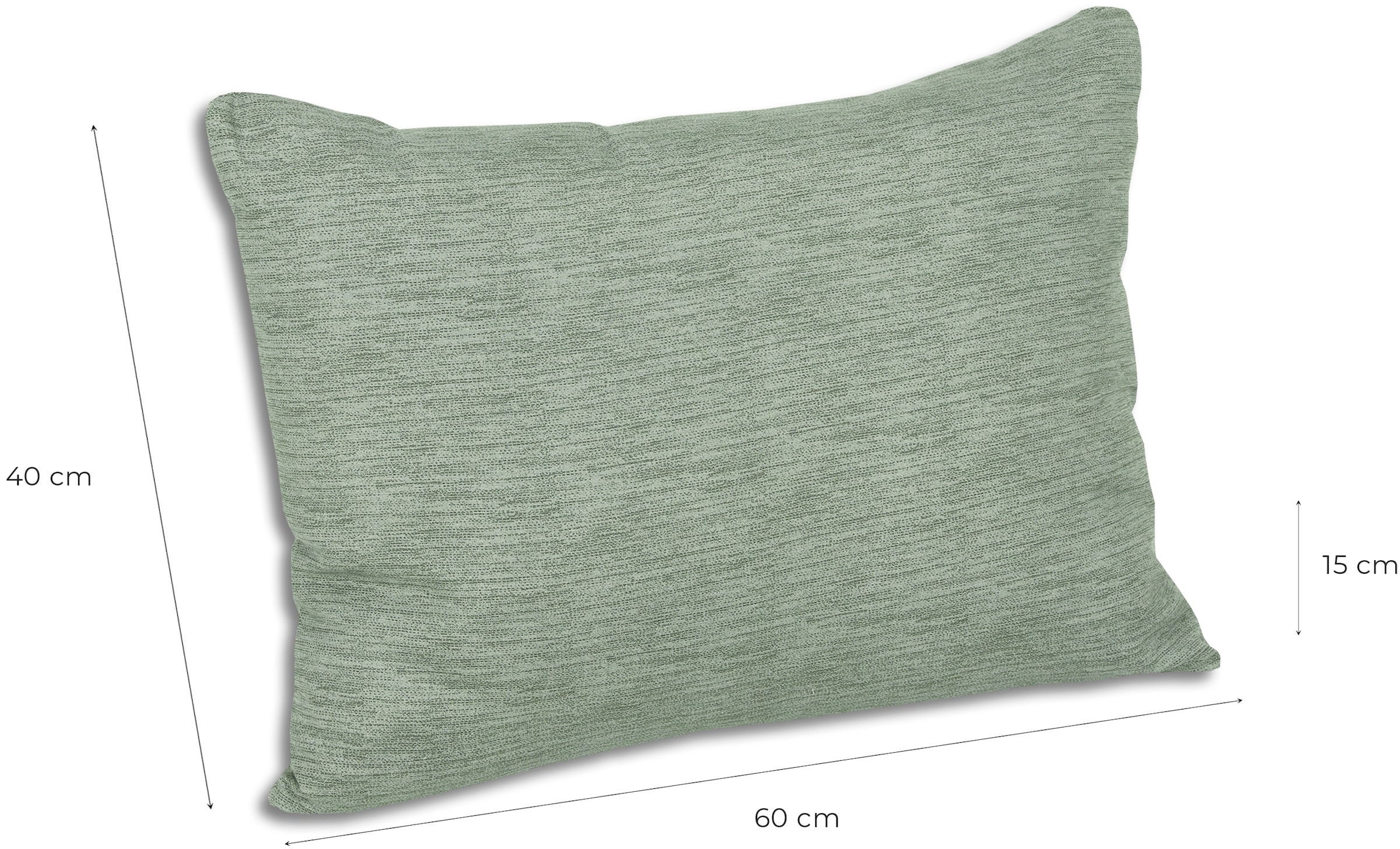 GO-DE Sitzauflage Maße ca.: 40 cm x 60 cm x 15 cm