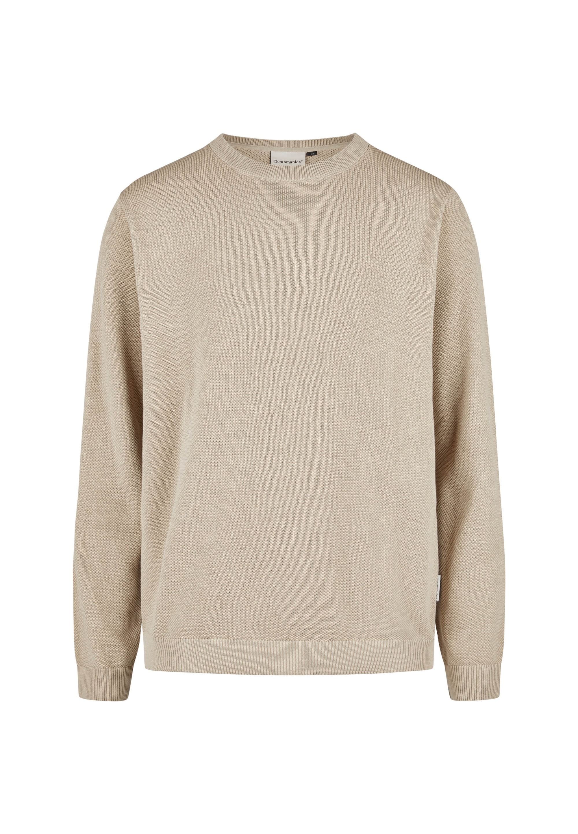 Cleptomanicx Strickpullover »Crewneck Grower«, im lockeren Schnitt