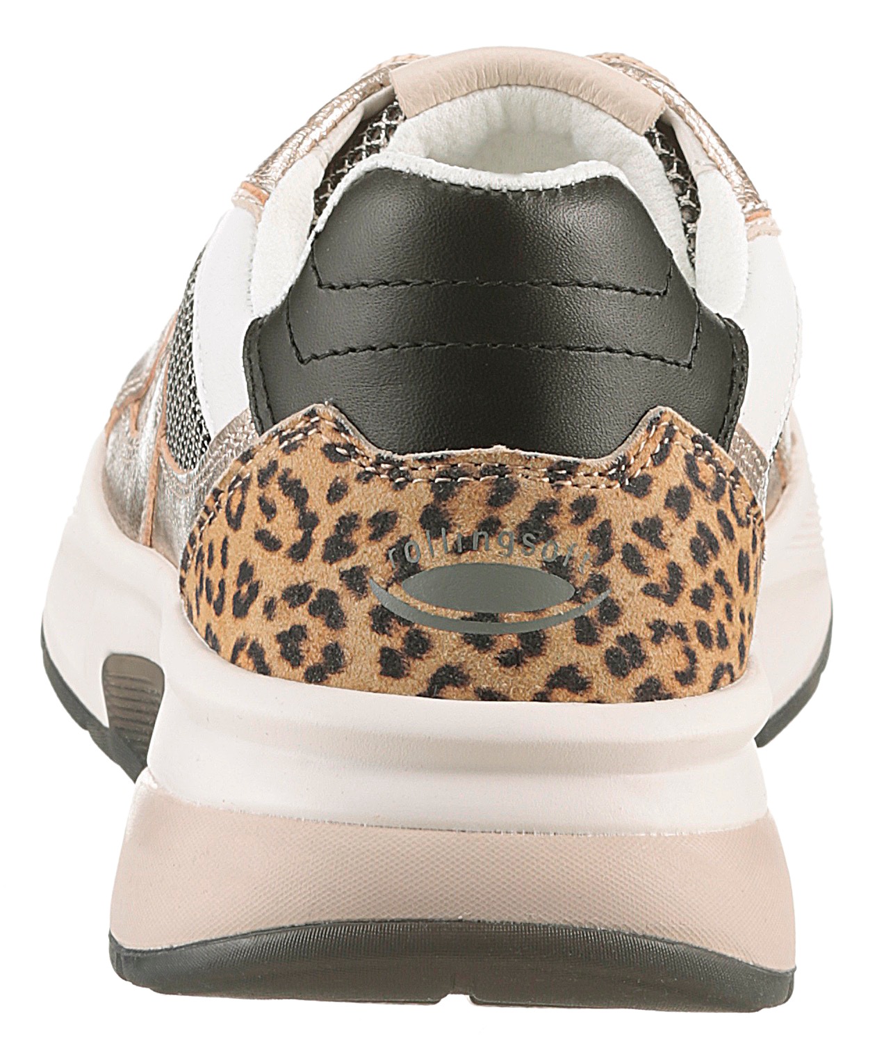 rollingsoft Keilsneaker, Freizeitschuh, Halbschuh, Schnürschuh mit Kontrast günstig online kaufen