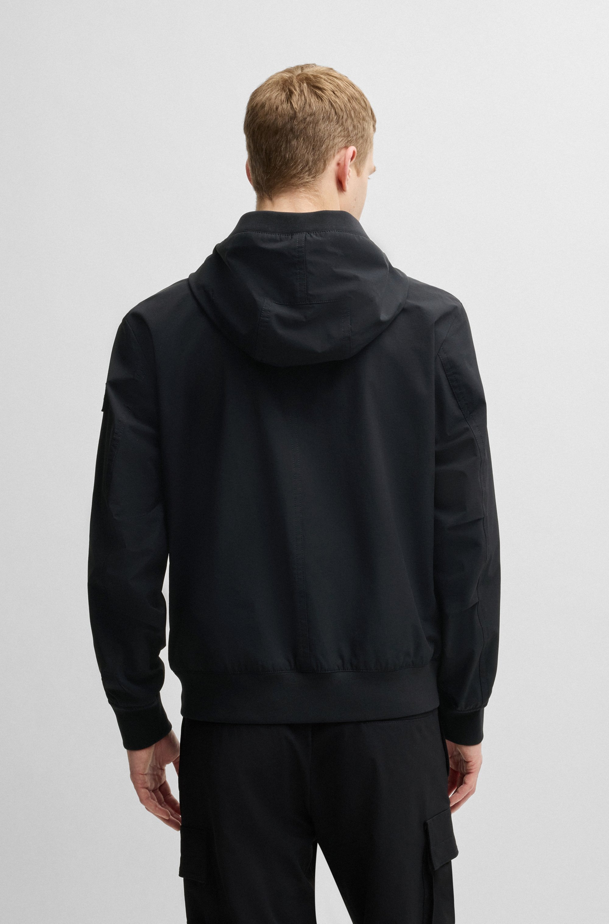 BOSS ORANGE Outdoorjacke »Oloco«, mit Kapuze, mit Kapuze