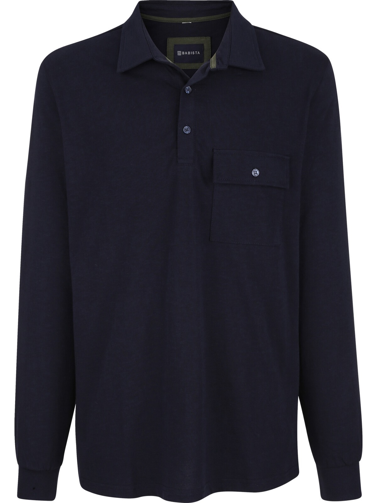 Babista Poloshirt »Langarm-Poloshirt FIOREZONTO«, (1 tlg.), mit elastischem Bündchen
