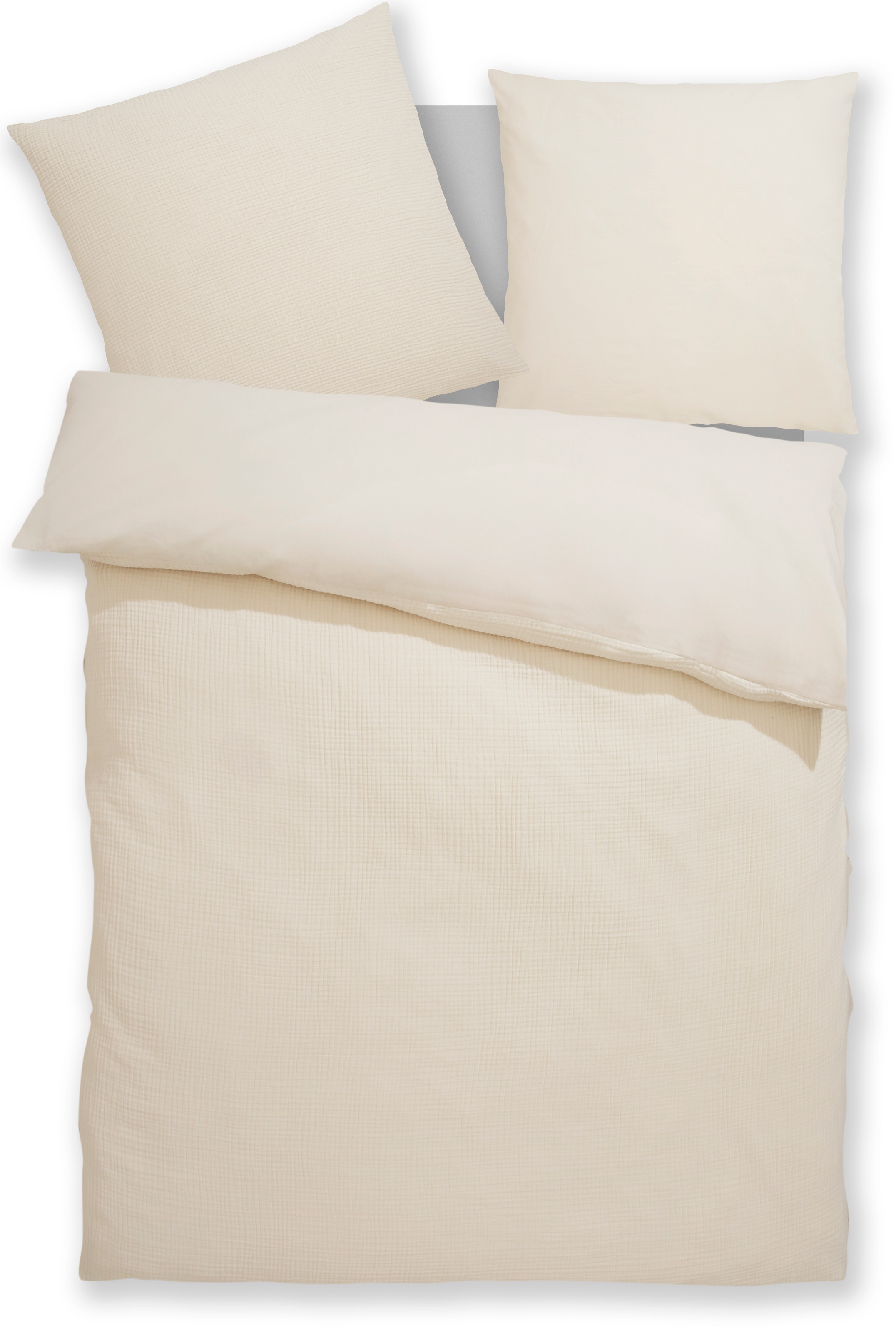 OTTO home Wendebettwäsche "Sari3" 2 tlg. NEUHEIT: aus 100% Baumwolle in wei günstig online kaufen