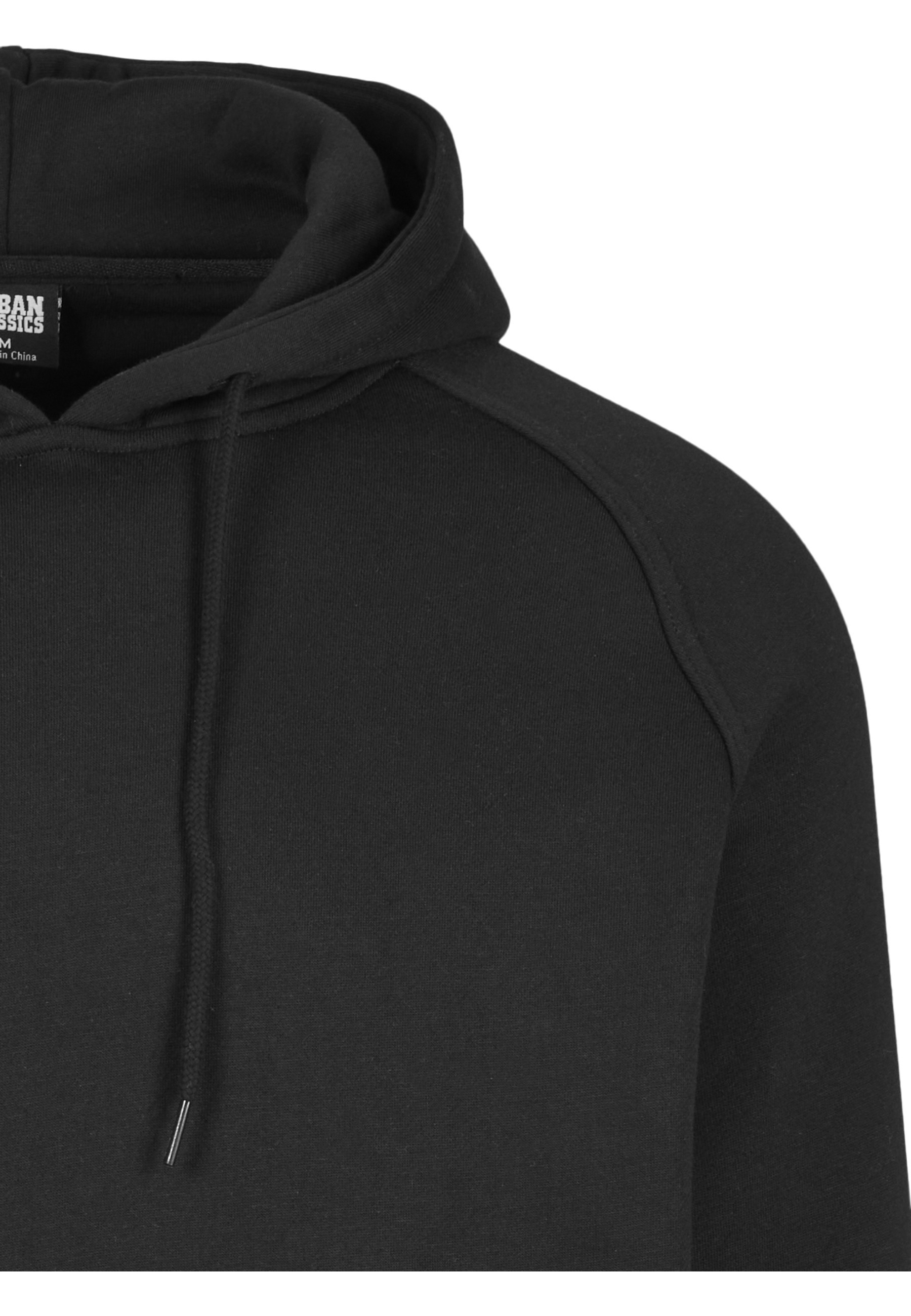 Urban Classics Blanko Kapuzenpullover Schwarz 2XL 3