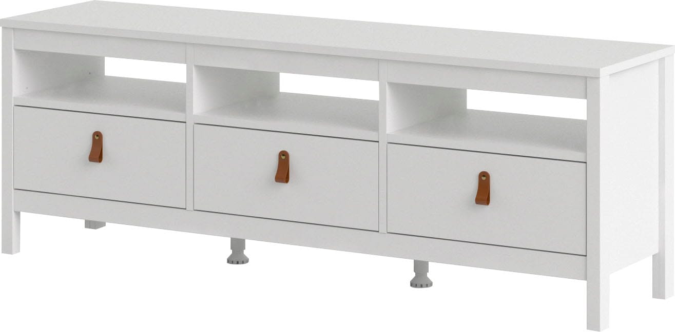 Home affaire TV-Bank »Madrid, TV-Möbel, Fernsehtisch, TV-Unit, Media-Möbel, Sideboard,«, mit 3 Schubladen und 3 offenen Fächern, Breite 151 cm, Höhe 54 cm