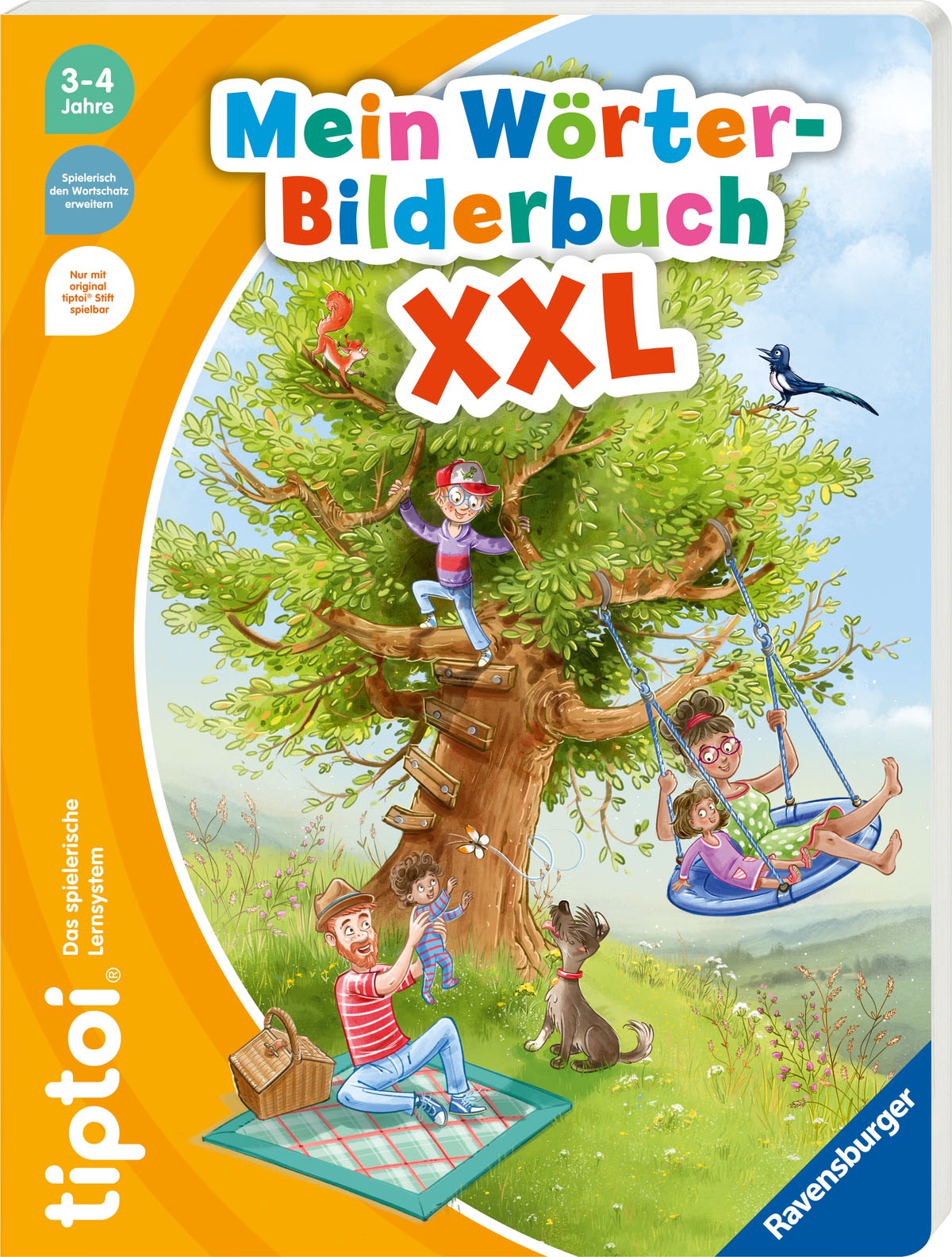 Ravensburger Buch "tiptoi Mein Wörter-Bilderbuch XXL", Made in Europe, FSC - schützt Wald - weltweit