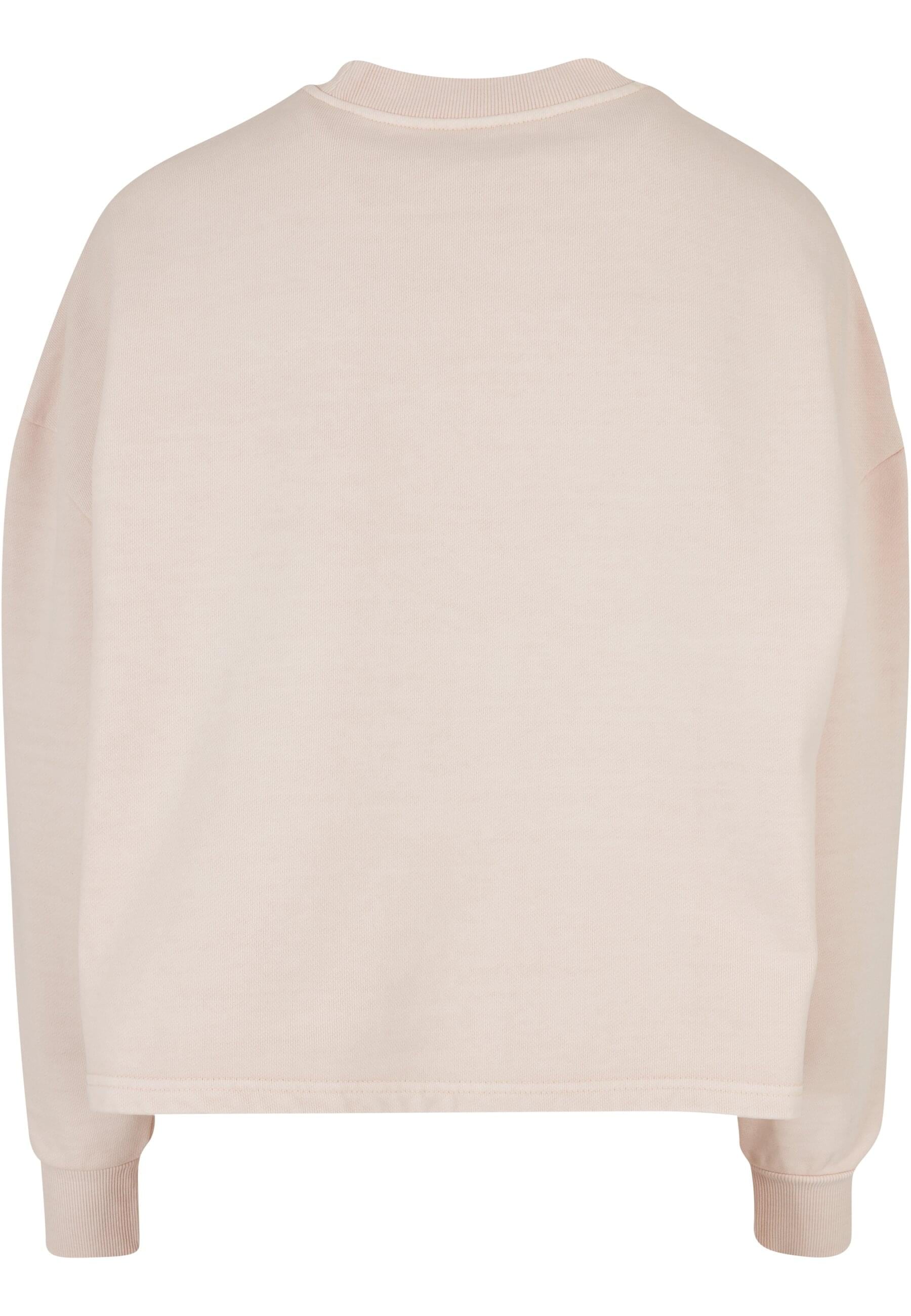 URBAN CLASSICS Sweater »Urban Classics Damen Ladies Heavy Terry Garment Dye Crewneck«, (1 tlg.)