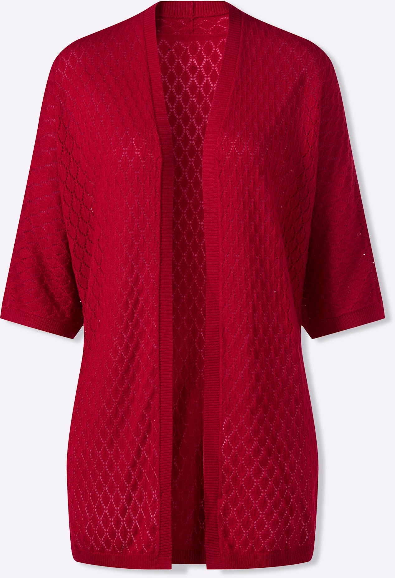 Thumbnail - Classic Basics Ajourstrickjacke