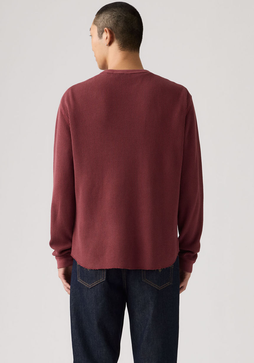 Thumbnail - Levis Langarmshirt Waffelstruktur