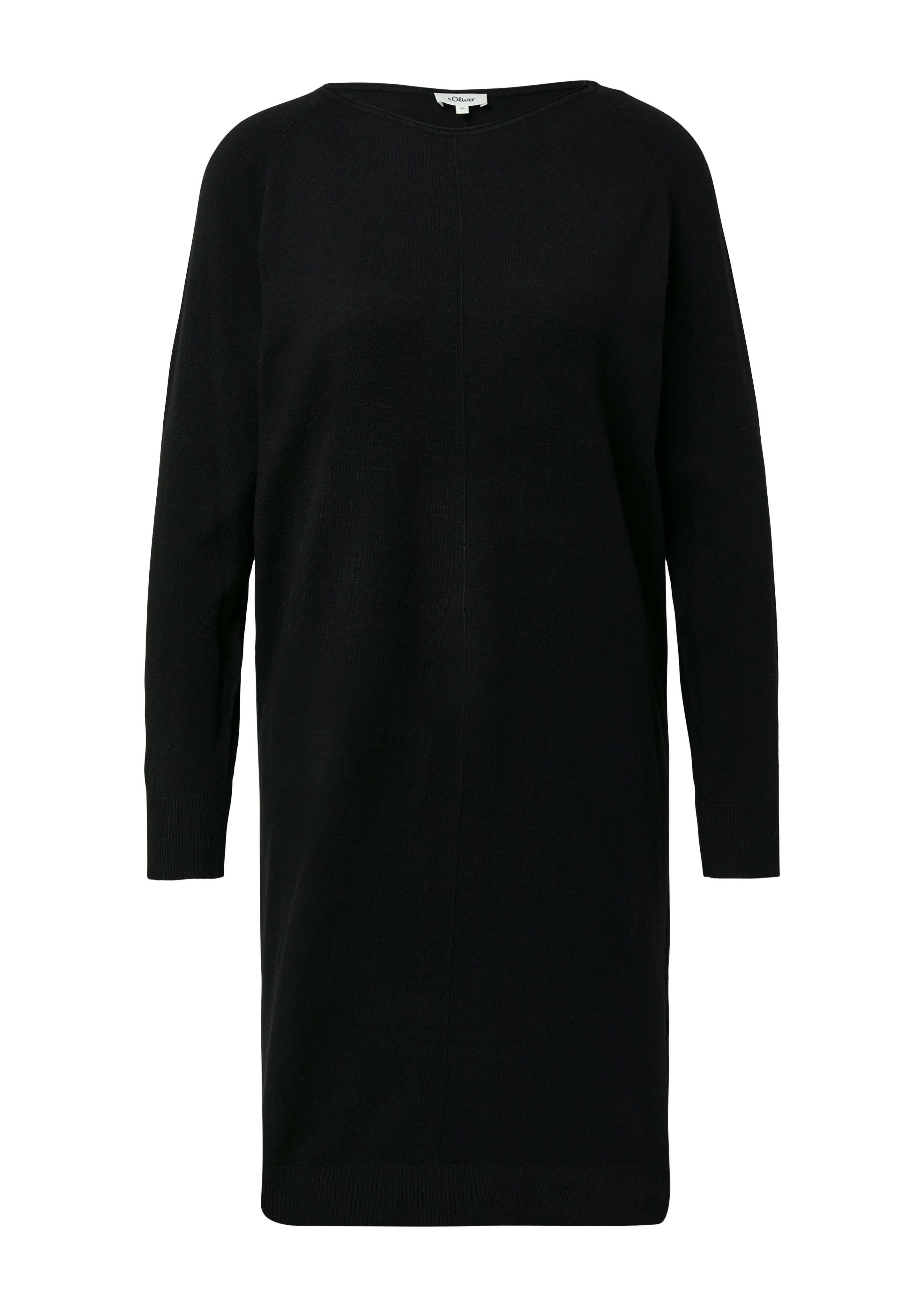 Thumbnail - s.Oliver Strickkleid Ohne Taschen mit U-Boot-Ausschnitt