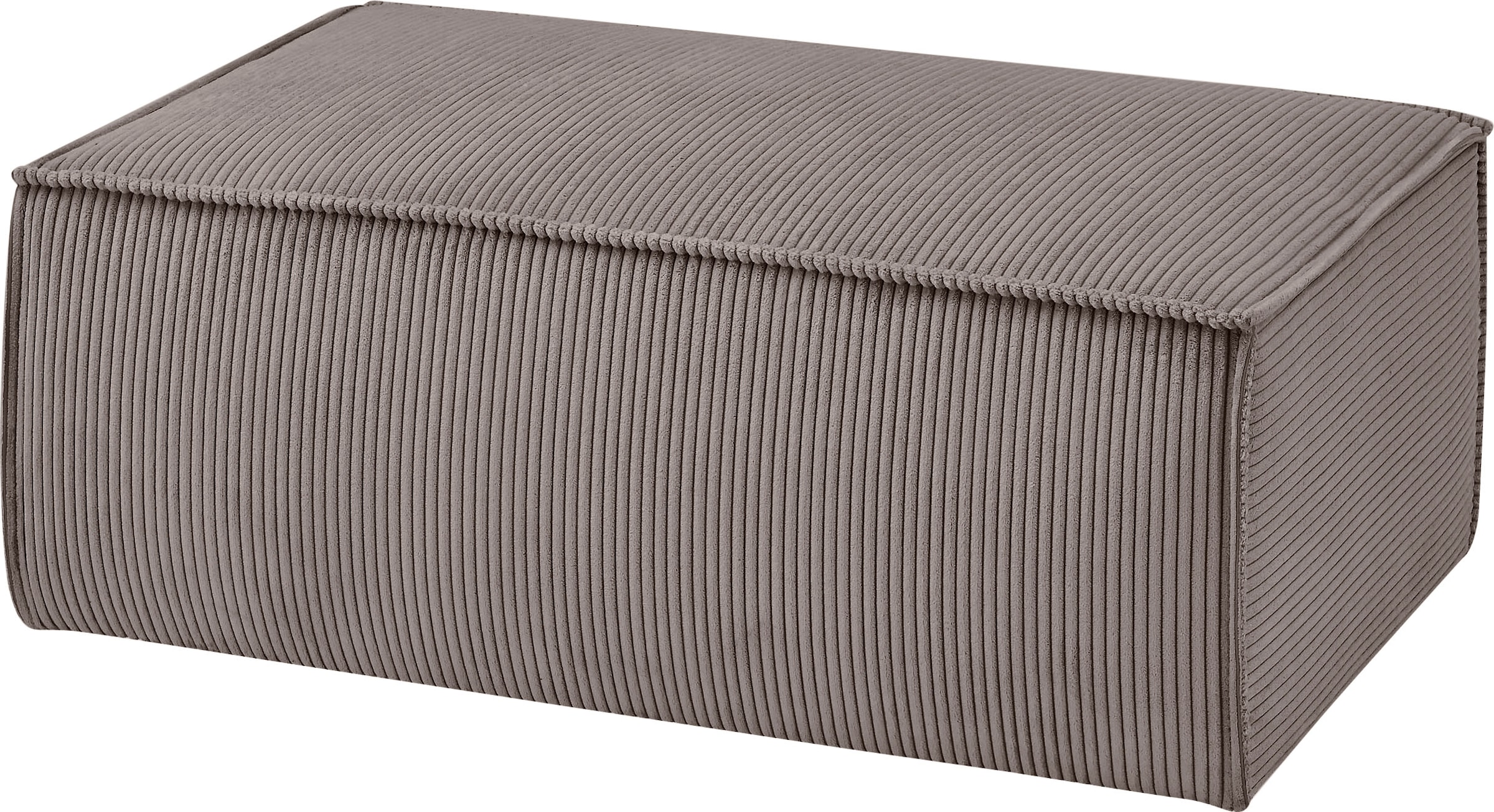 OTTO home Hocker "SHERWOOD Cord Polsterhocker" passend zur Polster-Serie SHERWOOD