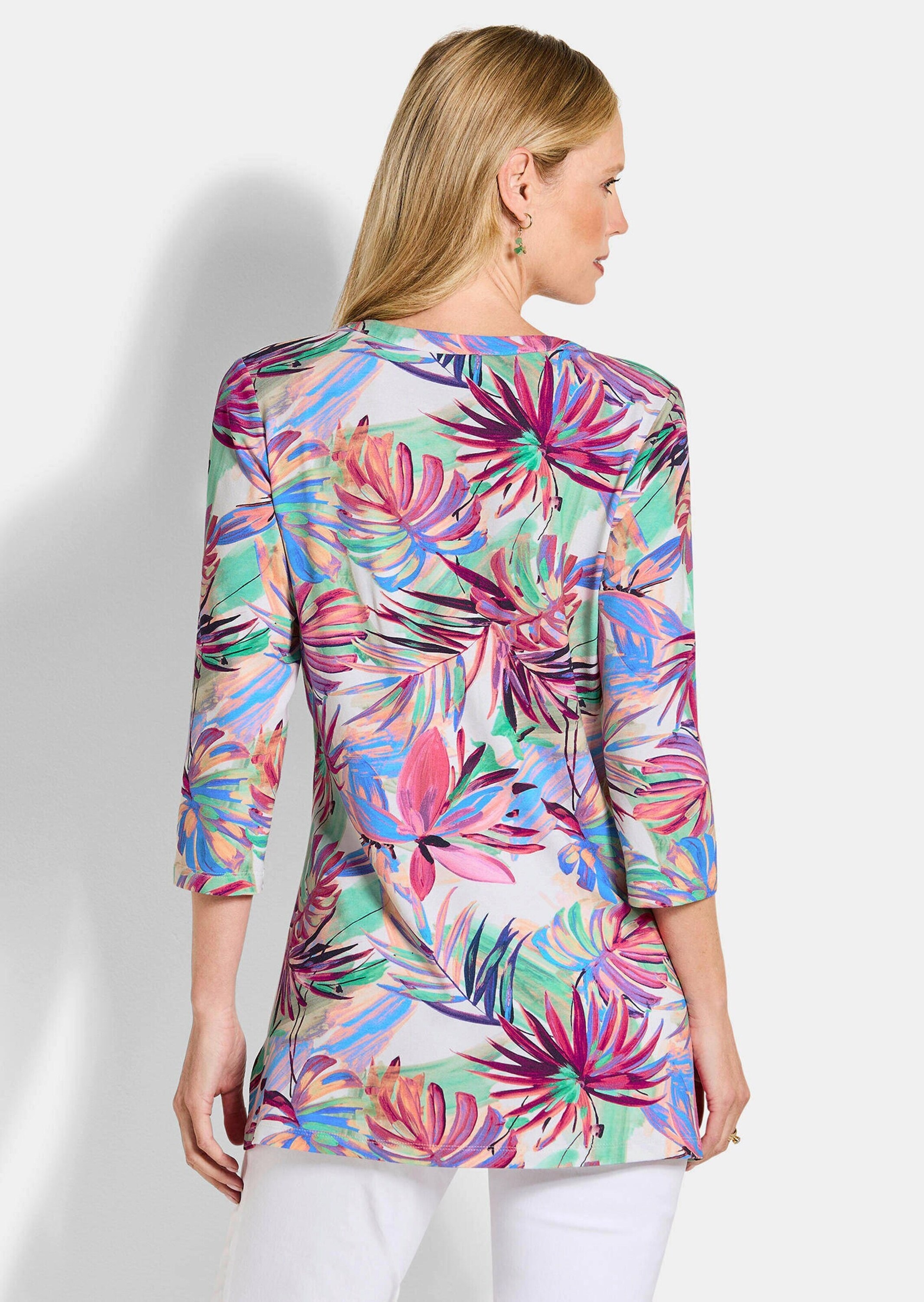 GOLDNER Tunika »Jersey-Tunika mit Biesen«