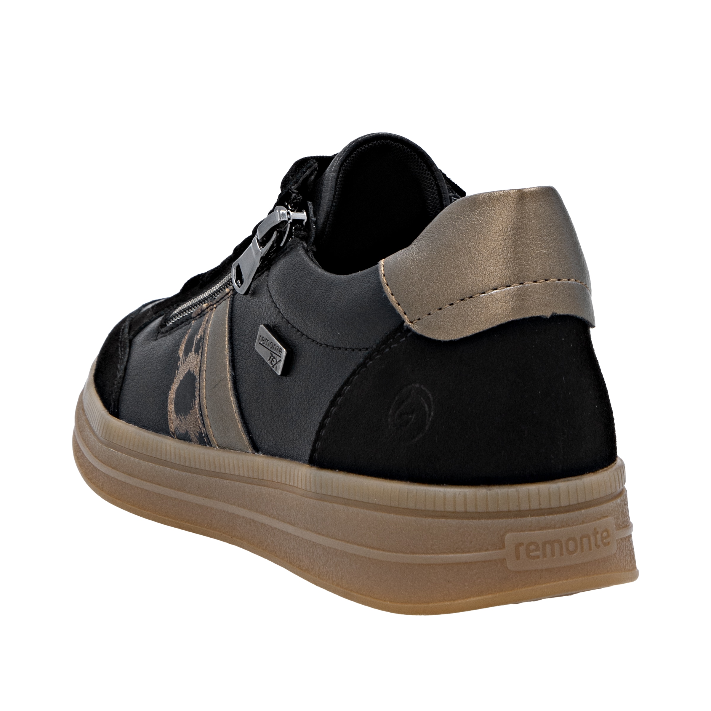 Remonte Plateausneaker »Elisabeth Hurley-Collection«, Schnürschuh, Halbschuh mit wasserabweisender TEX-Membran